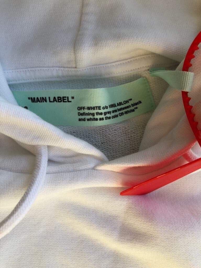 Off-White Off White Annunciation Hoodie White Size US L / EU 52-54 / 3 - 3 Thumbnail