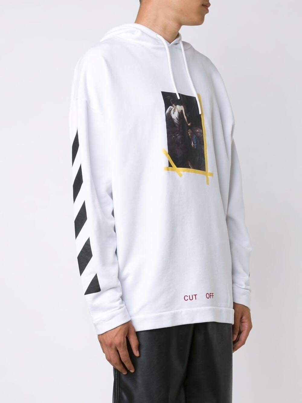 Off-White Off White Annunciation Hoodie White Size US L / EU 52-54 / 3 - 5 Thumbnail