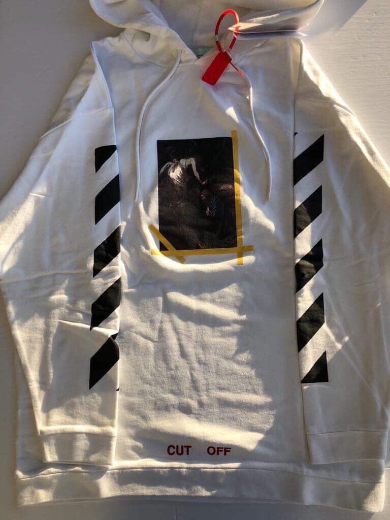 Off-White Off White Annunciation Hoodie White Size US L / EU 52-54 / 3 - 1 Thumbnail