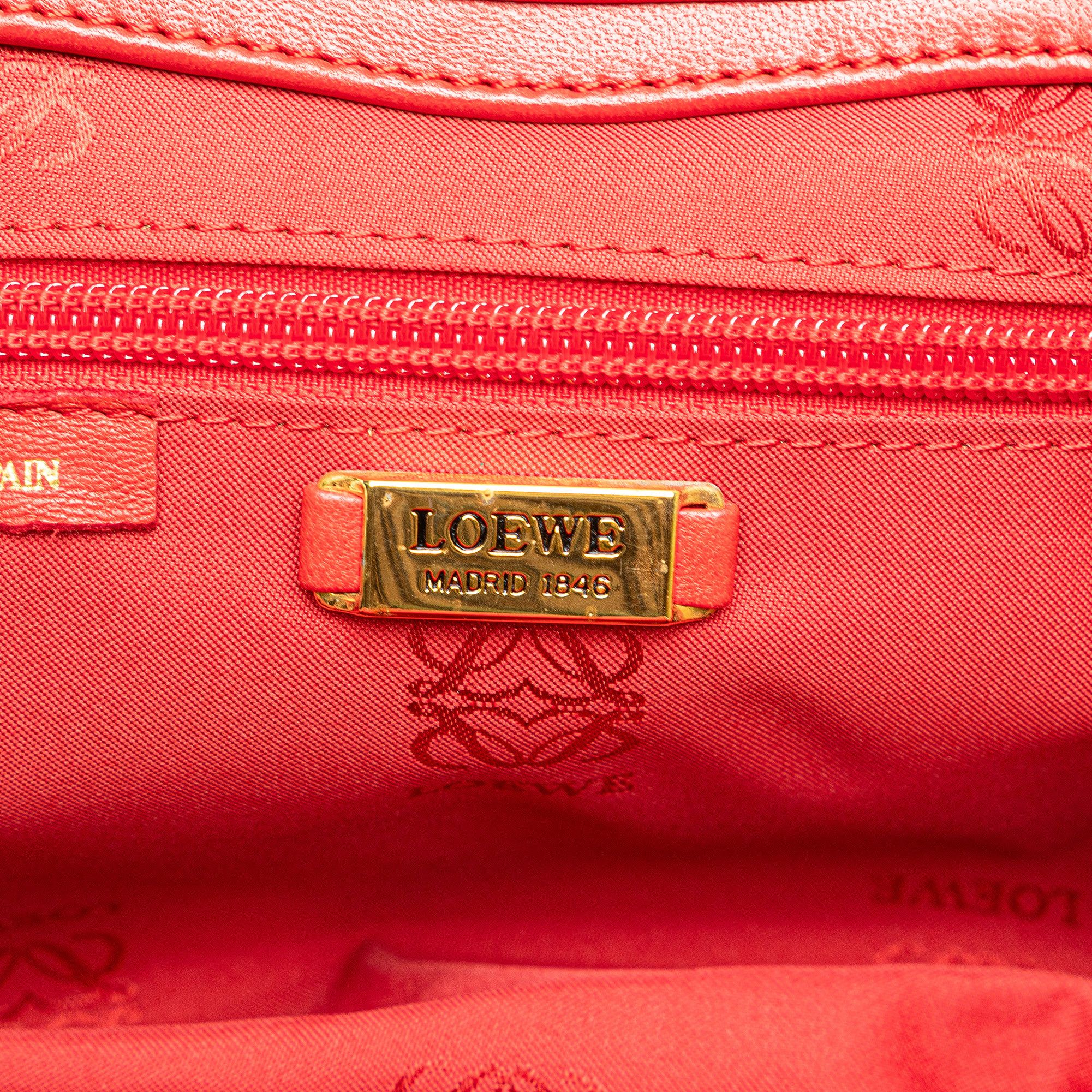 Loewe LOEWE Leather Anagram Frame Handbag Size ONE SIZE - 5 Thumbnail