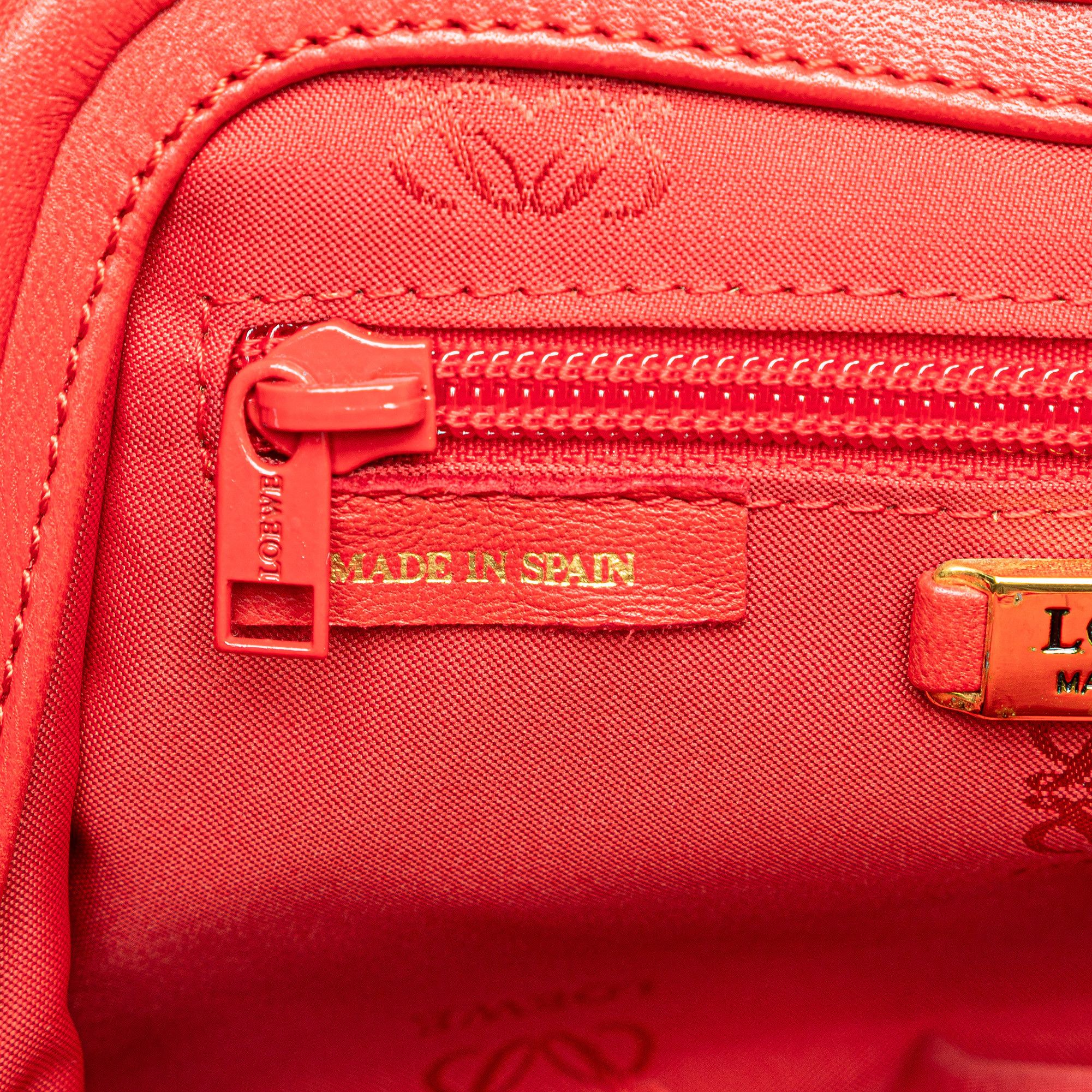 Loewe LOEWE Leather Anagram Frame Handbag Size ONE SIZE - 10 Thumbnail