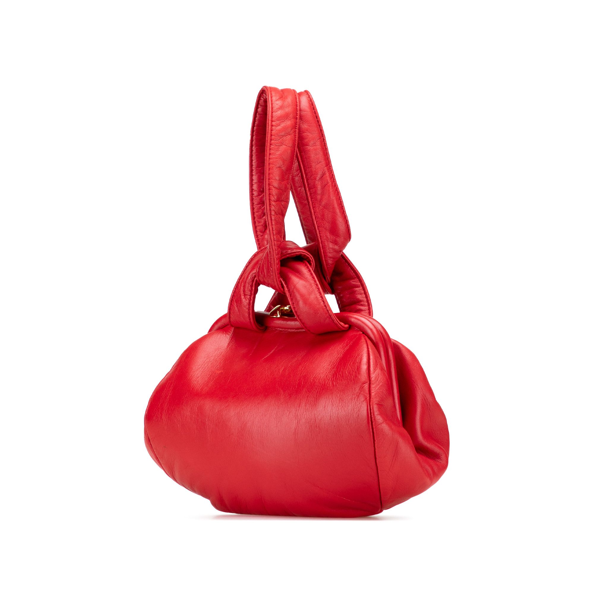 Loewe LOEWE Leather Anagram Frame Handbag Size ONE SIZE - 2 Thumbnail
