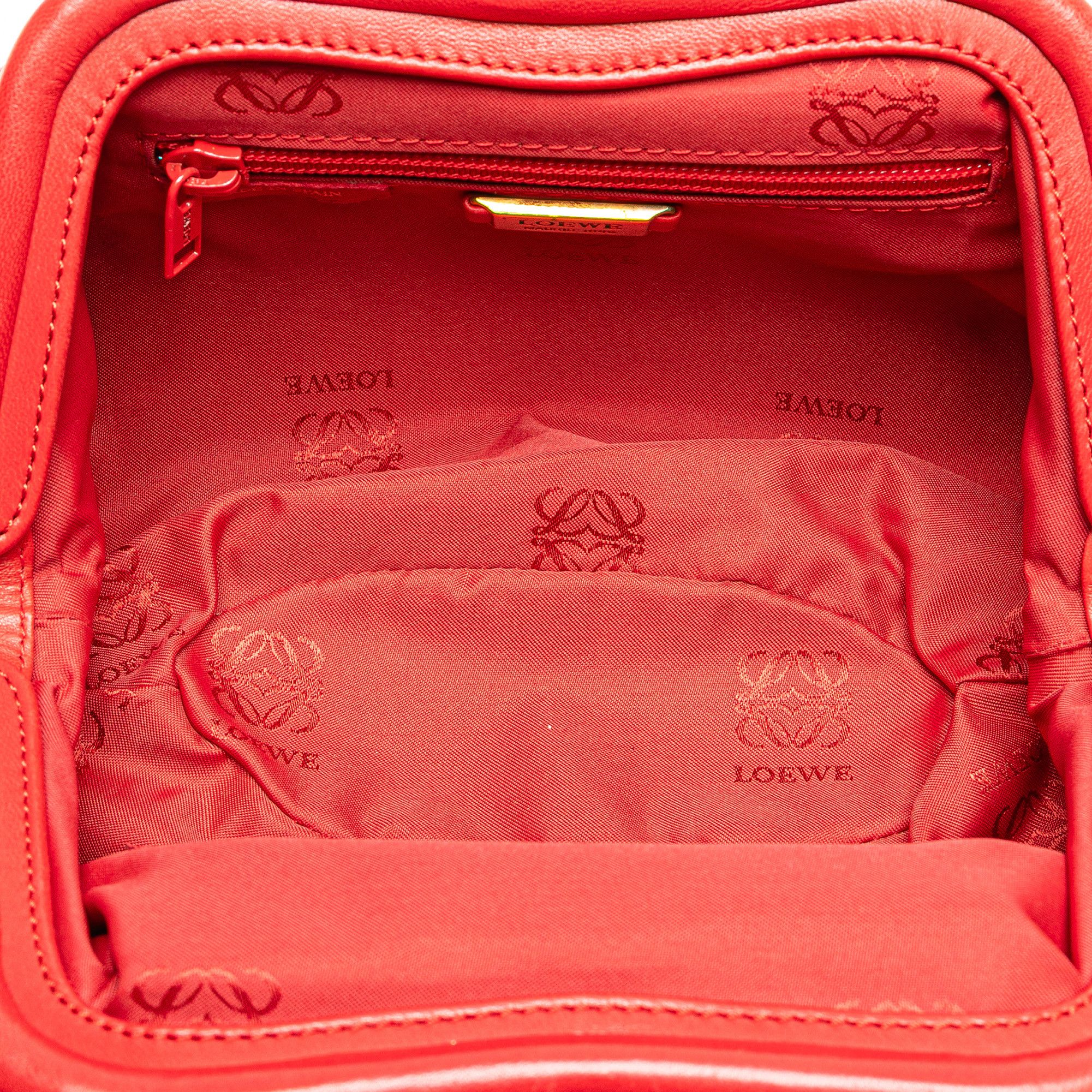 Loewe LOEWE Leather Anagram Frame Handbag Size ONE SIZE - 4 Thumbnail