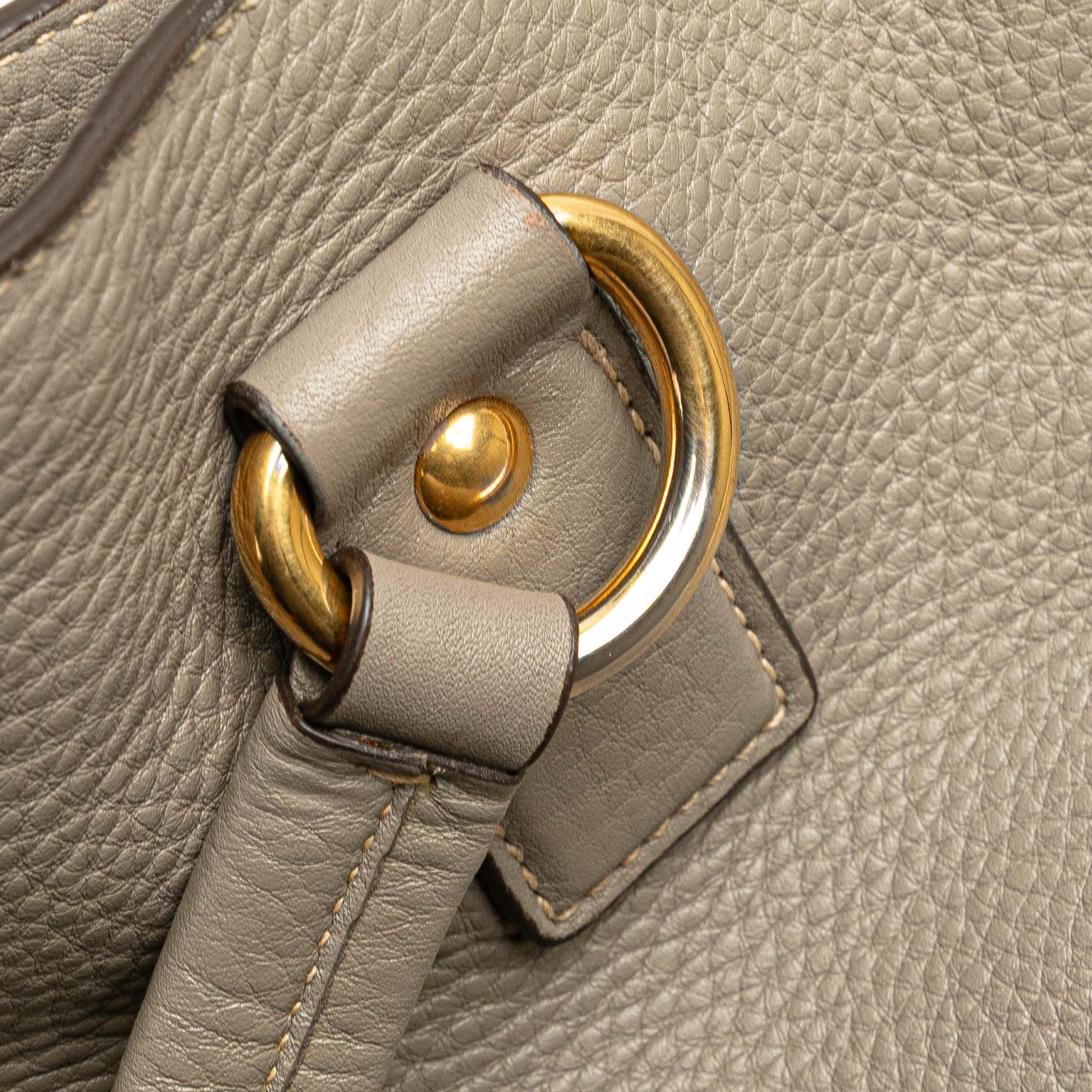 Prada Prada Vitello Daino Side Zip Shopper Tote Size ONE SIZE - 9 Thumbnail