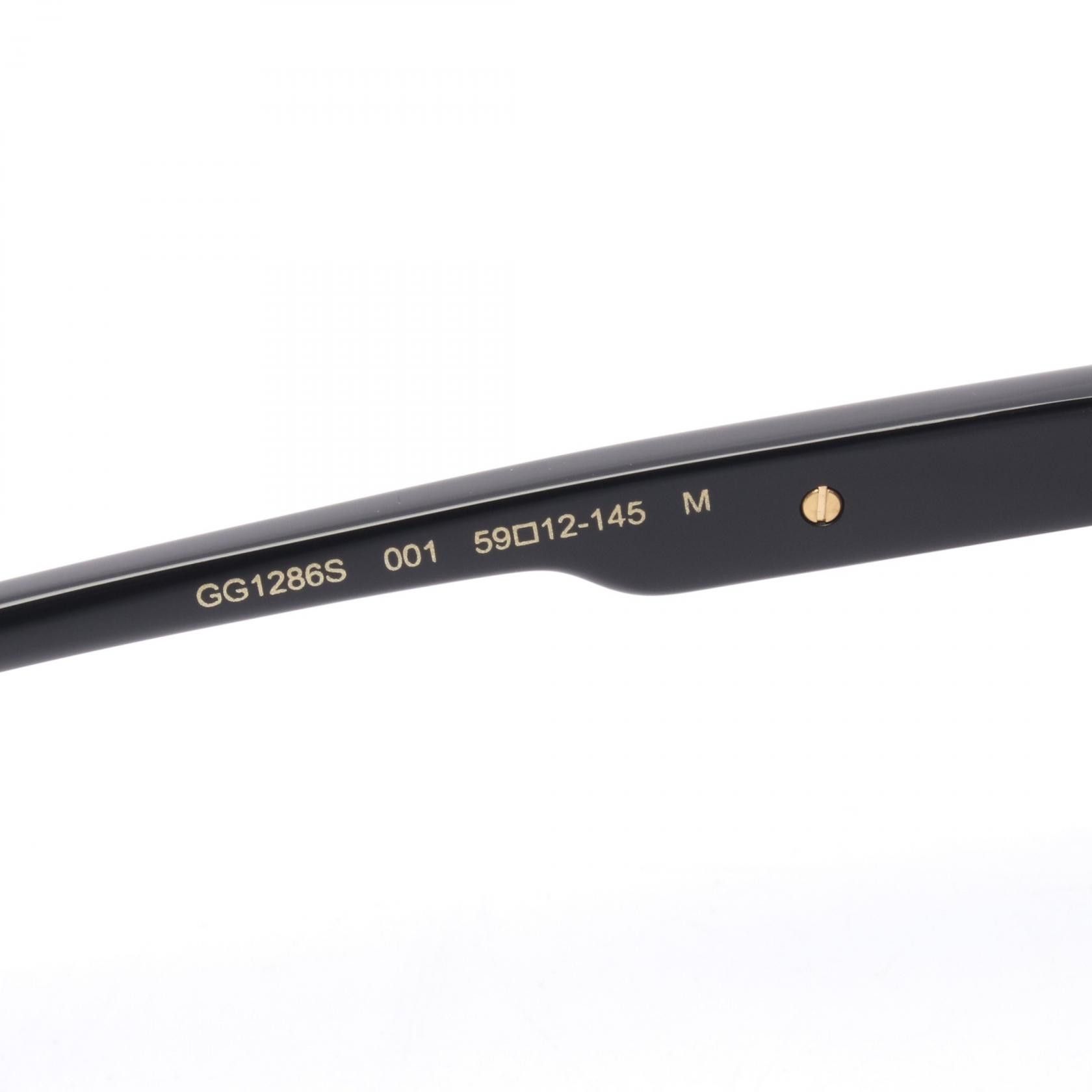Gucci Gucci Gucci GG1286S-001 Sunglasses Plastic Sunglasses GG1286S-001 Size ONE SIZE - 5 Thumbnail