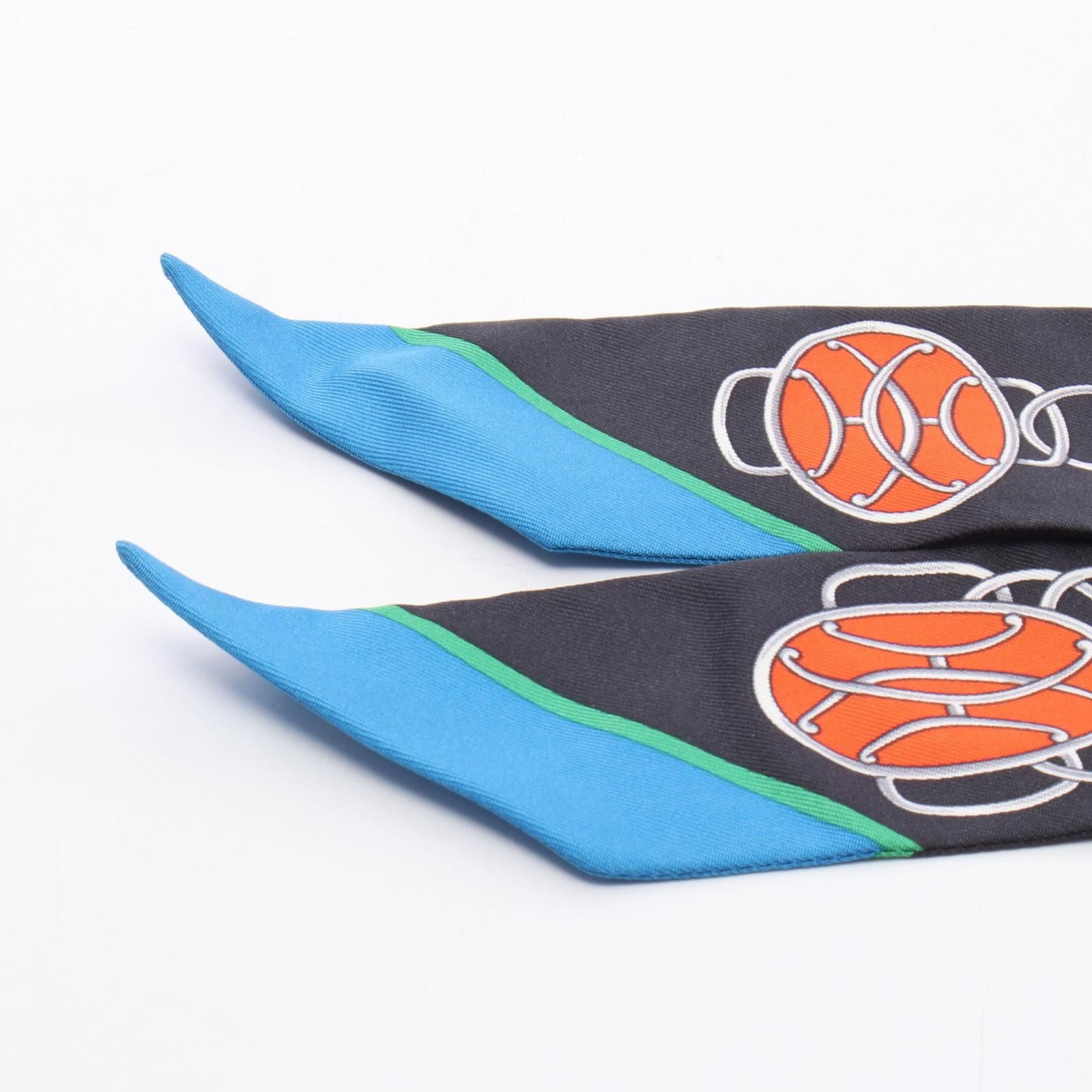 Hermes Hermes Hermes Twilly Lift Profile Silk Scarf Others Scarf Size ONE SIZE - 5 Thumbnail