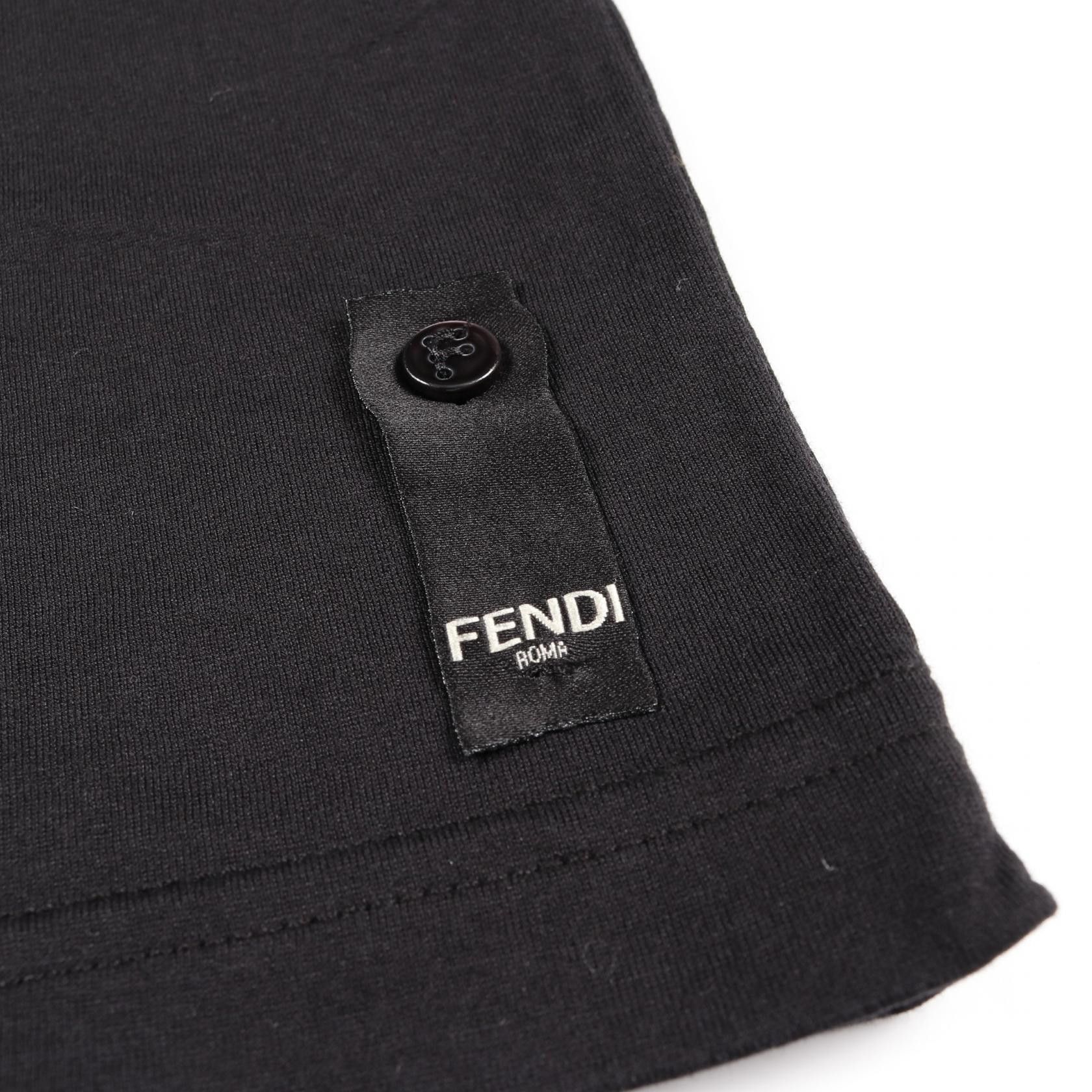 Fendi Fendi Fendi FF Logo Patch Cotton Top Cotton Tops FY0894 Size ONE SIZE - 8 Thumbnail