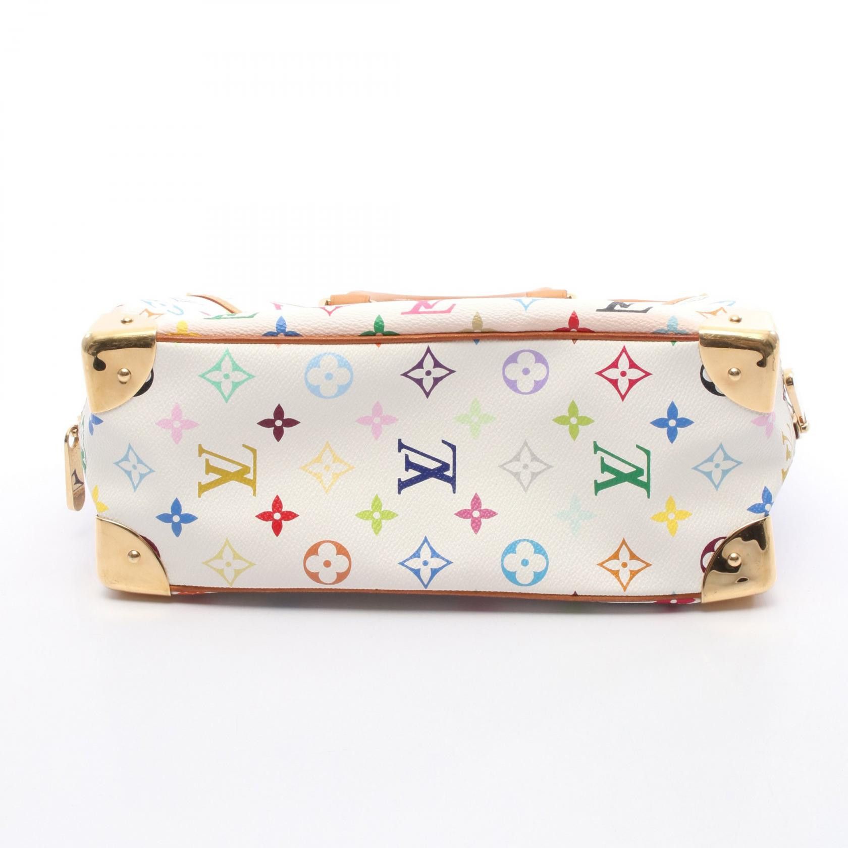 Louis Vuitton Louis Vuitton Louis Vuitton Trouville Monogram Multicolor Handbag Canvas Handbag M92663 Size ONE SIZE - 9 Thumbnail