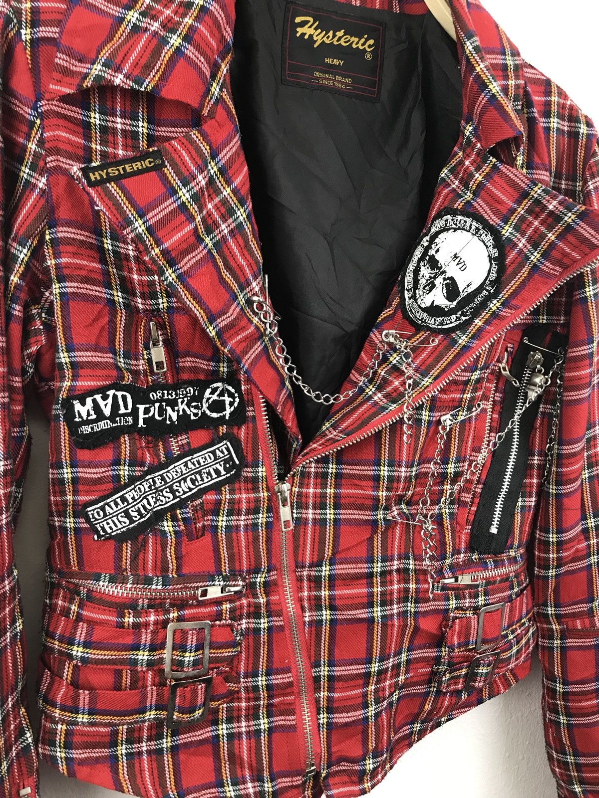 Hysteric Glamour Hysteric Glamour Punk Jacket Size US S / EU 44-46 / 1 - 2 Thumbnail