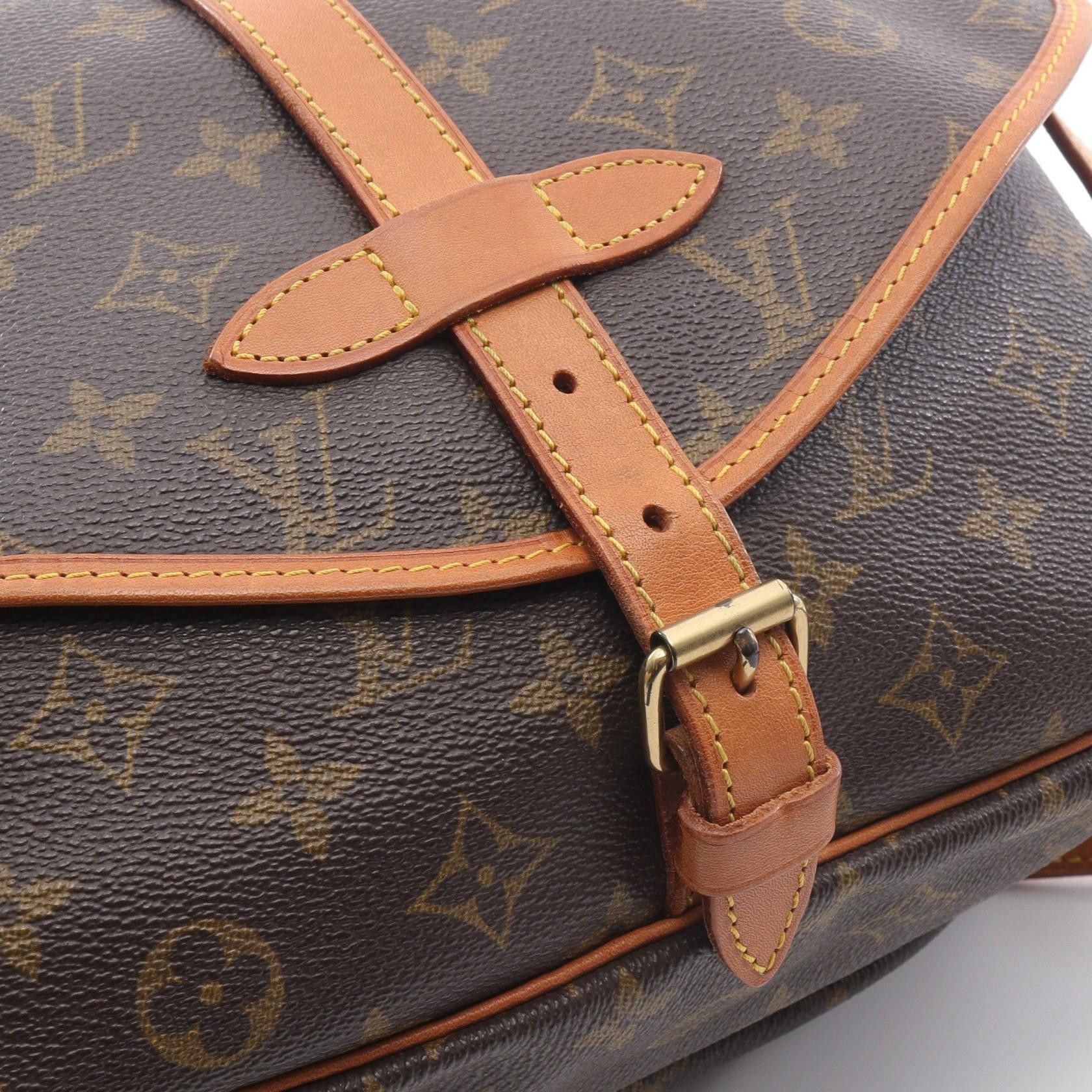 Louis Vuitton Louis Vuitton Louis Vuitton Saumur 30 Monogram Shoulder Bag Canvas Shoulder Bag M42256 Size ONE SIZE - 10 Thumbnail