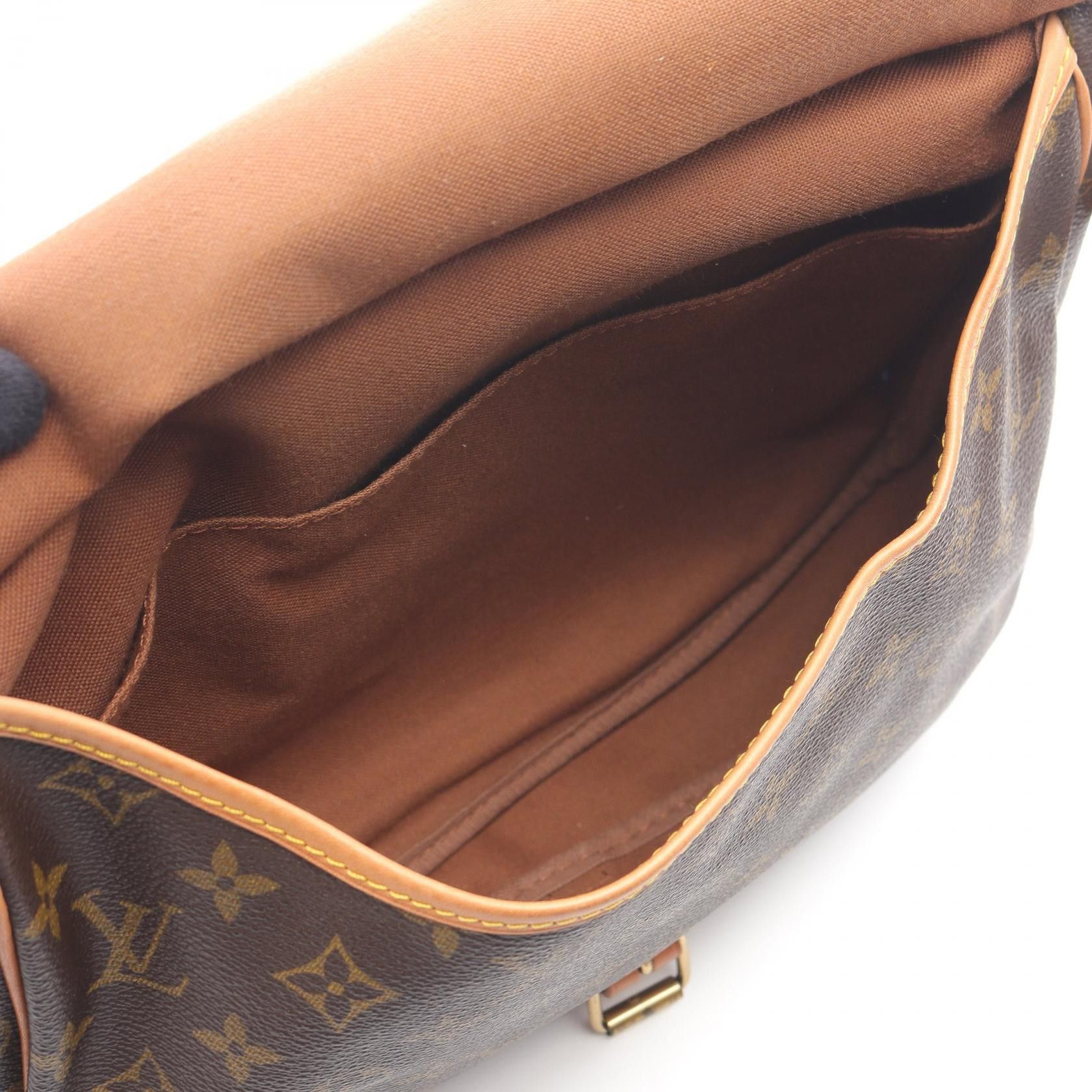 Louis Vuitton Louis Vuitton Louis Vuitton Saumur 30 Monogram Shoulder Bag Canvas Shoulder Bag M42256 Size ONE SIZE - 4 Thumbnail