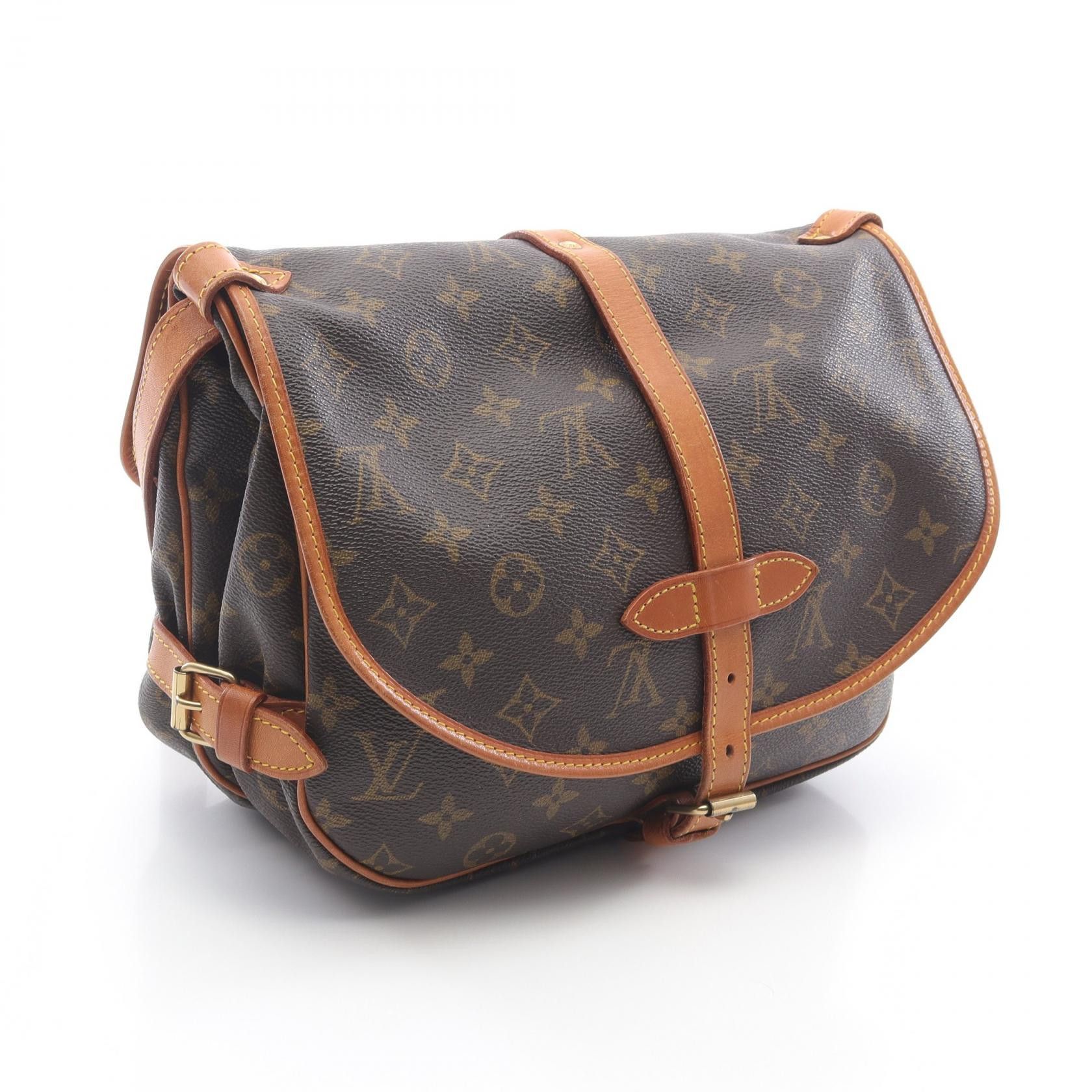 Louis Vuitton Louis Vuitton Louis Vuitton Saumur 30 Monogram Shoulder Bag Canvas Shoulder Bag M42256 Size ONE SIZE - 2 Thumbnail