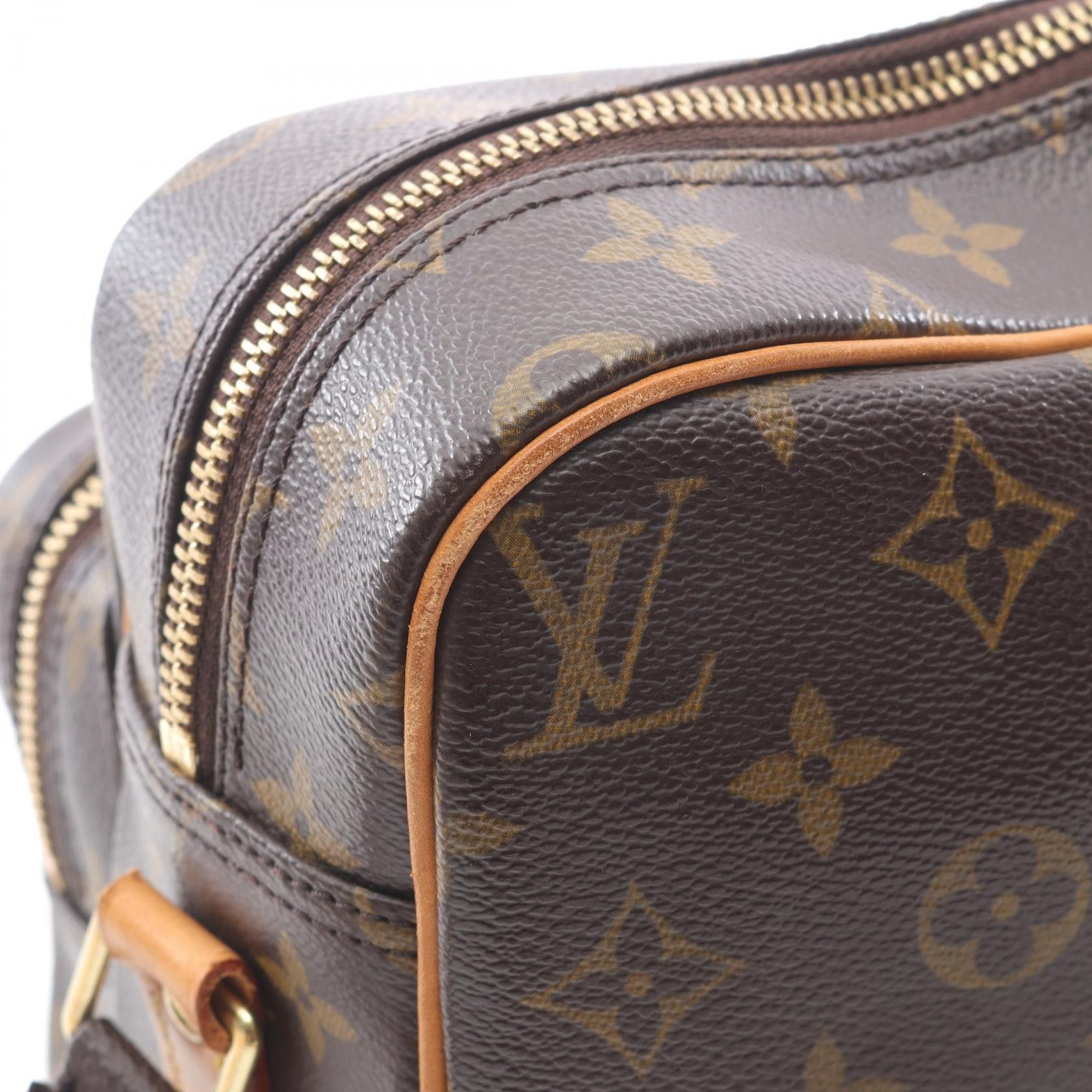 Louis Vuitton Louis Vuitton Louis Vuitton Nile Monogram Coated Canvas Shoulder Bag Canvas Shoulder Bag M45244 Size ONE SIZE - 8 Thumbnail