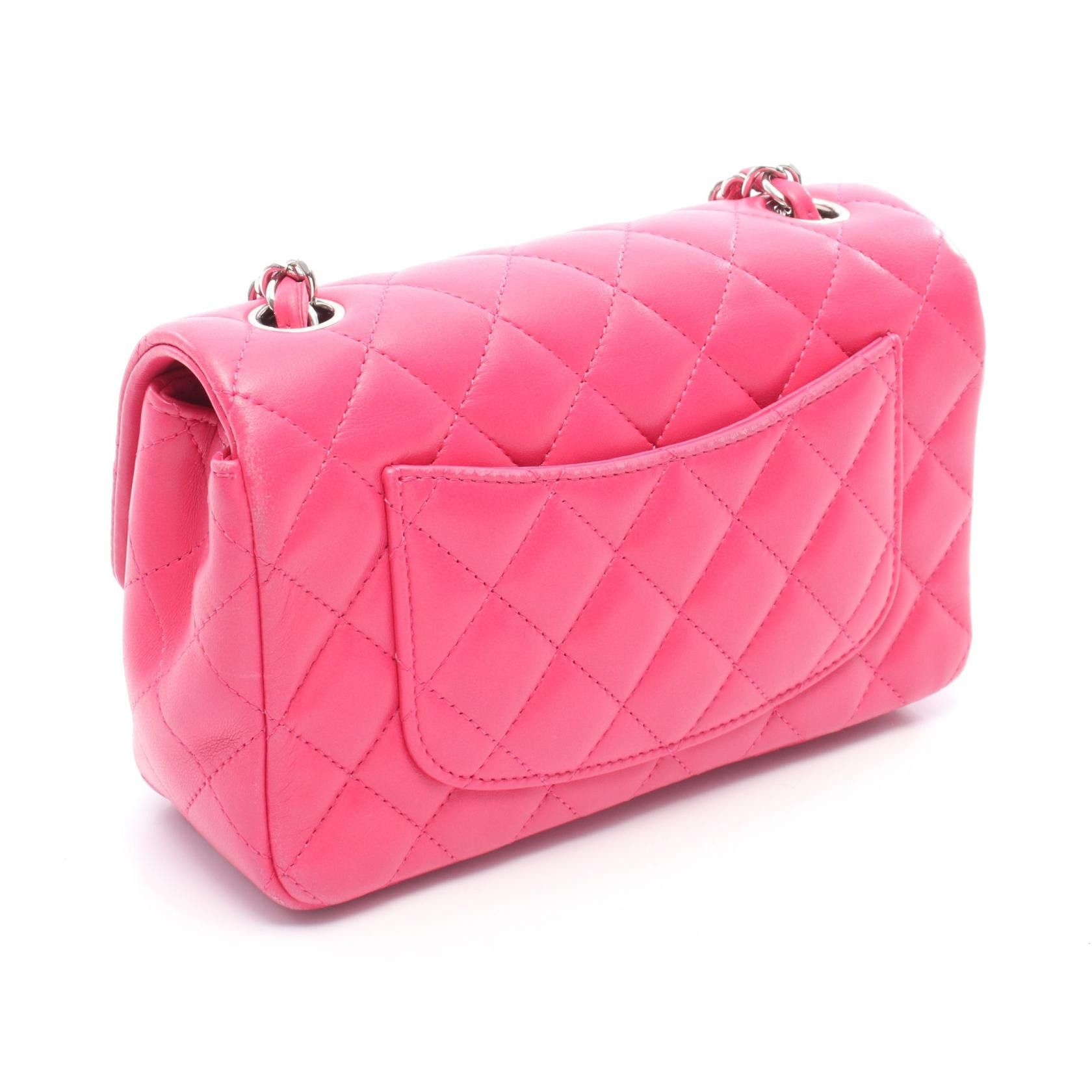 Chanel Chanel Chanel Mini Matelasse 20 Lambskin Shoulder Bag Leather Shoulder Bag A01163 Size ONE SIZE - 2 Thumbnail