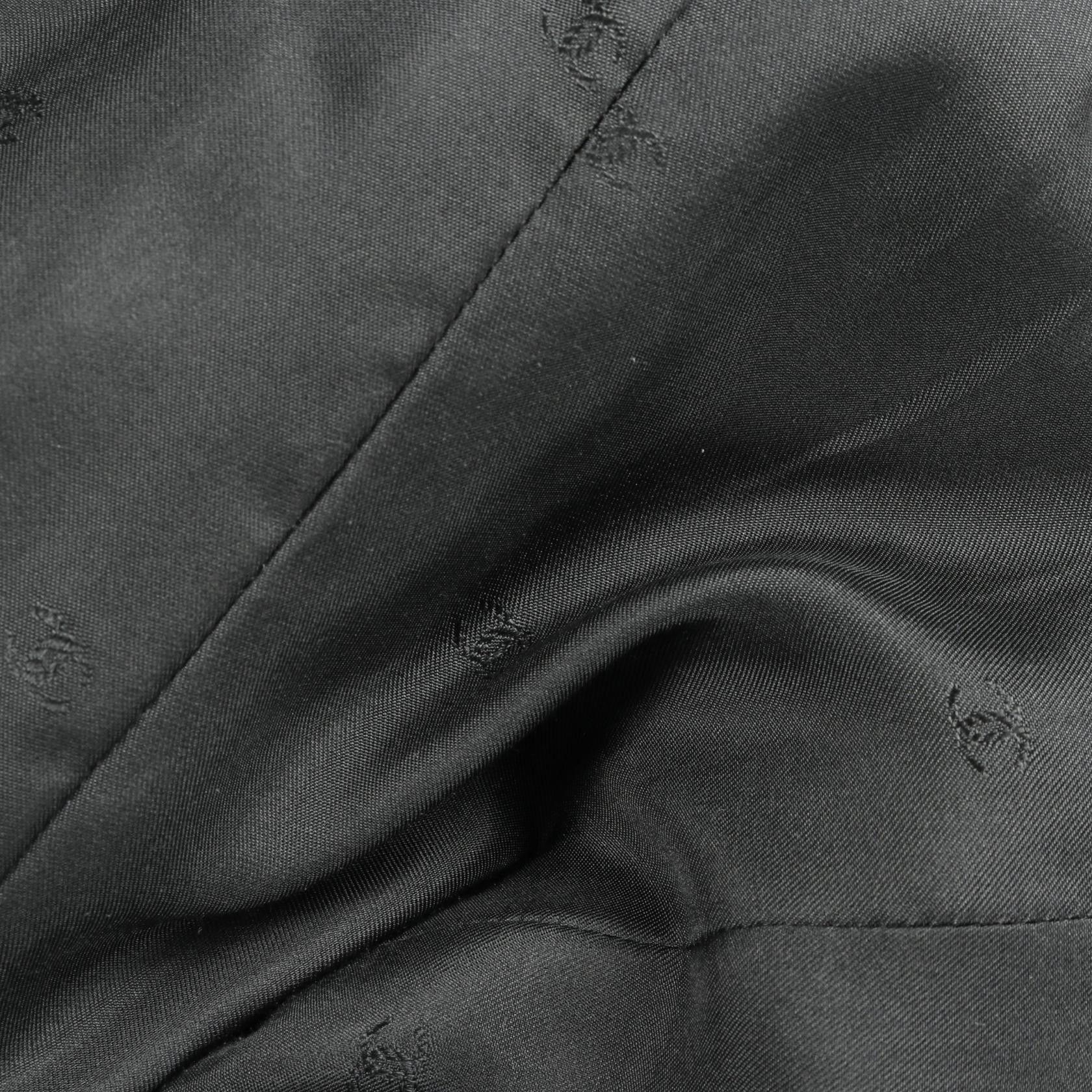 Chanel Chanel Chanel Coco Mark Button Wool Tailored Jacket Leather Outerwear Size ONE SIZE - 7 Thumbnail