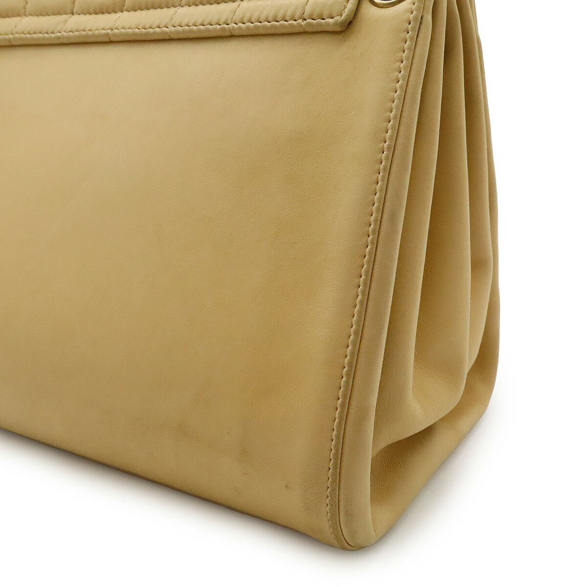 Chanel Chanel Chanel 2.55 Choco Bar Lambskin Shoulder Bag Leather Shoulder Bag Size ONE SIZE - 6 Thumbnail