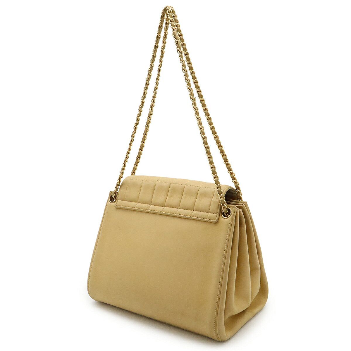 Chanel Chanel Chanel 2.55 Choco Bar Lambskin Shoulder Bag Leather Shoulder Bag Size ONE SIZE - 2 Thumbnail