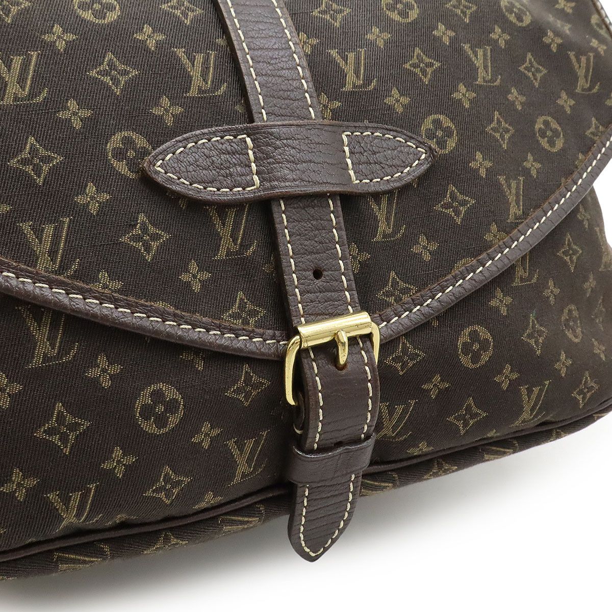 Louis Vuitton Louis Vuitton Louis Vuitton Monogram Mini Lin Shoulder Bag Canvas Crossbody Bag M95227 Size ONE SIZE - 8 Thumbnail