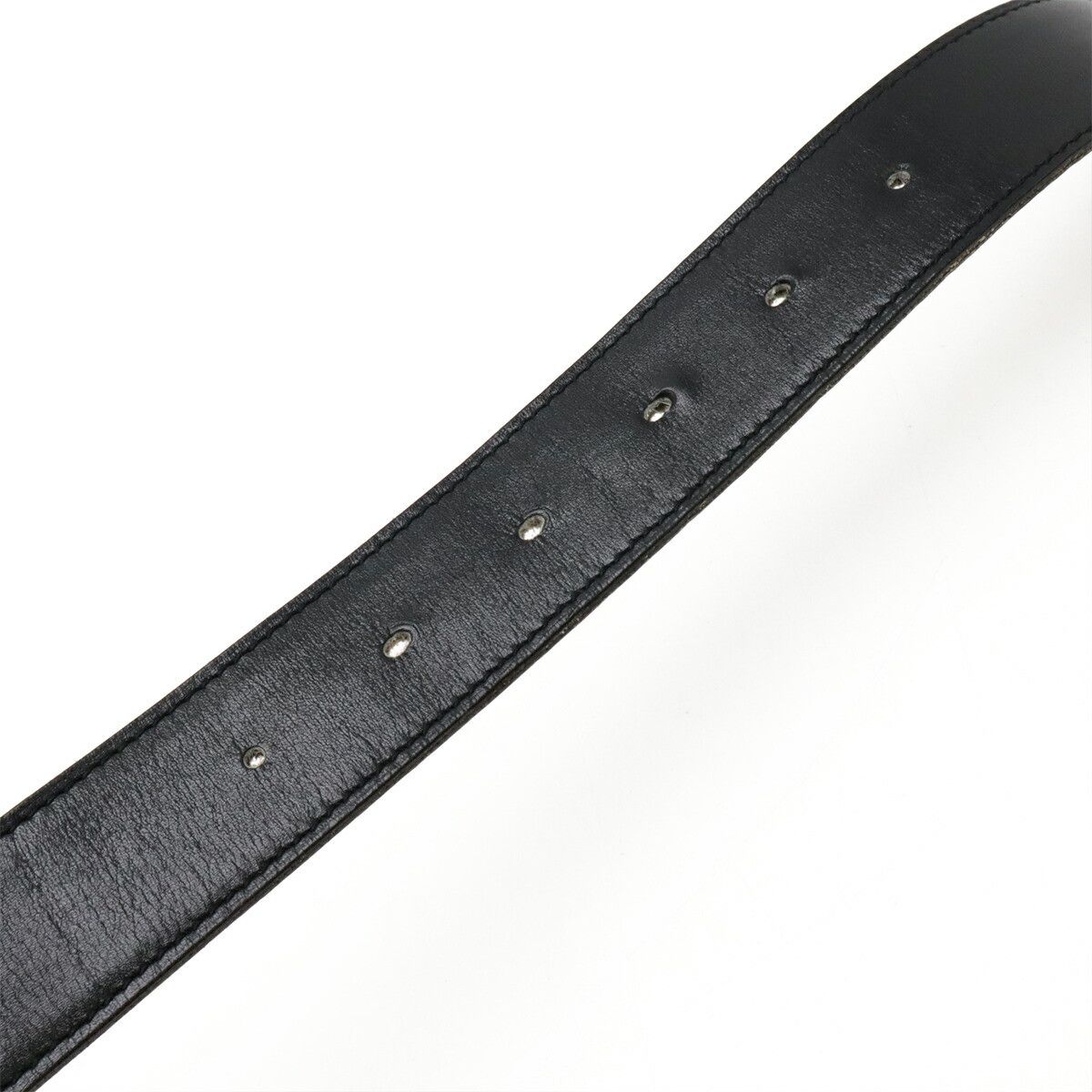Hermes Hermes Hermes H Guilloche Leather Belt Leather Other Stamp K (2007) Size ONE SIZE - 5 Thumbnail