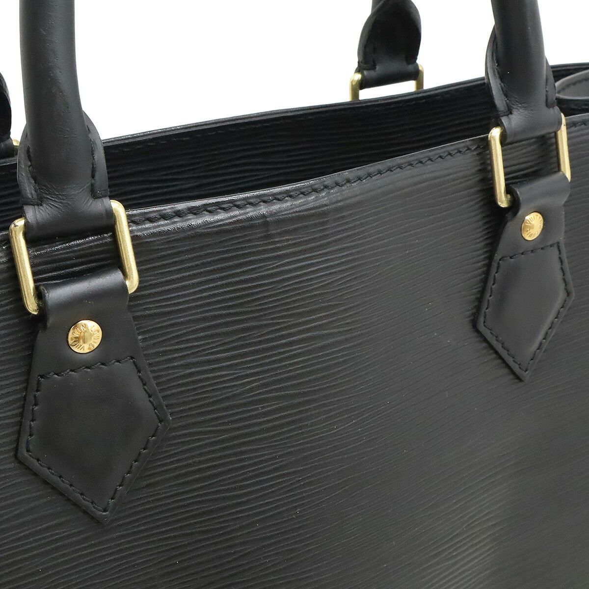 Louis Vuitton Louis Vuitton Louis Vuitton Sac Plat PM Epi Bag Leather Tote Bag M52742 Size ONE SIZE - 7 Thumbnail