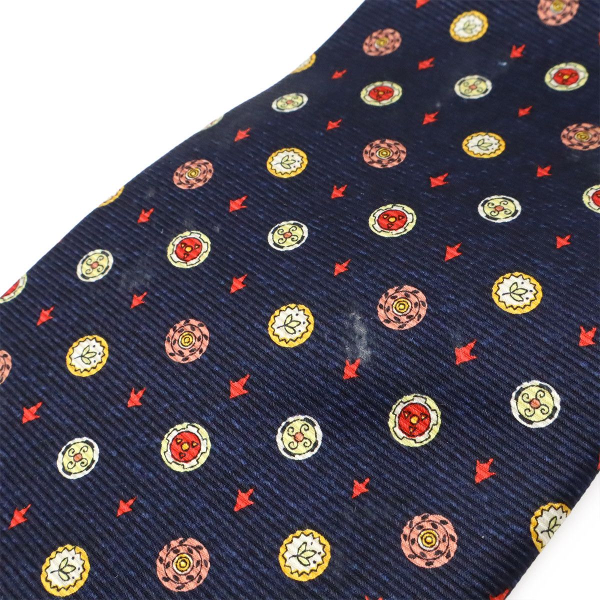 Bvlgari Bvlgari Bvlgari Sevenfold 100% Silk Tie Cotton Necktie DUTY FREE for USA Size ONE SIZE - 7 Thumbnail