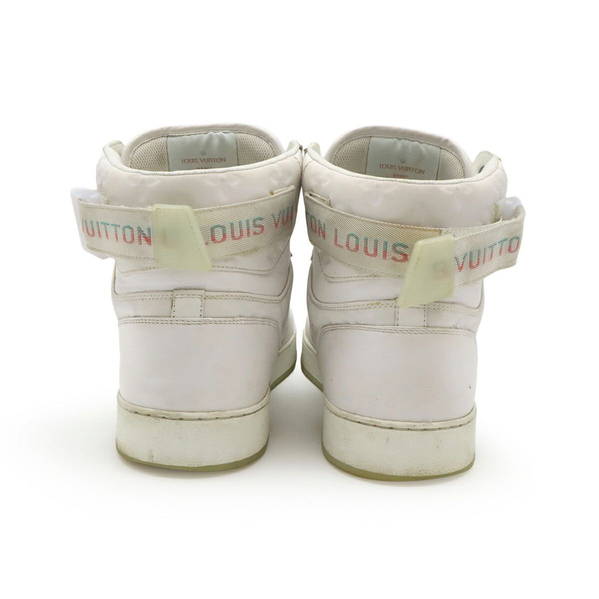 Louis Vuitton Louis Vuitton Louis Vuitton Rivoli Line Monogram High Cut Sneakers Leather Shoes DUTY FREE for USA Size ONE SIZE - 3 Thumbnail