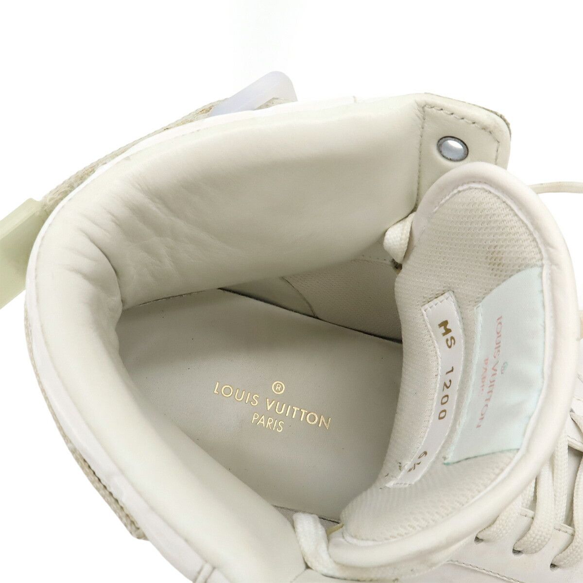 Louis Vuitton Louis Vuitton Louis Vuitton Rivoli Line Monogram High Cut Sneakers Leather Shoes DUTY FREE for USA Size ONE SIZE - 9 Thumbnail