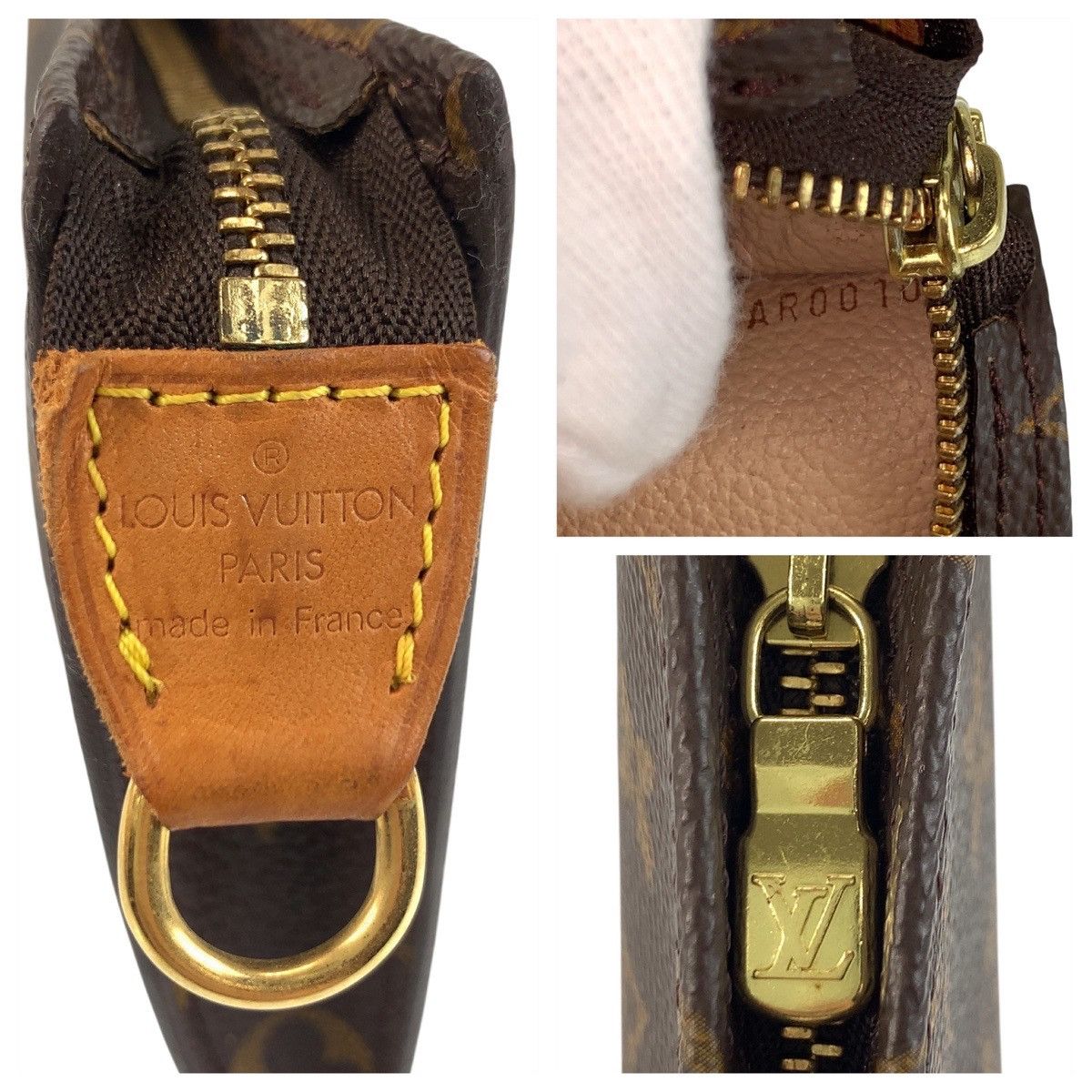 Louis Vuitton Louis Vuitton Louis Vuitton Pochette Compact Tool Monogram Pouch Canvas Other M51970 DUTY FREE for USA Size ONE SIZE - 4 Thumbnail