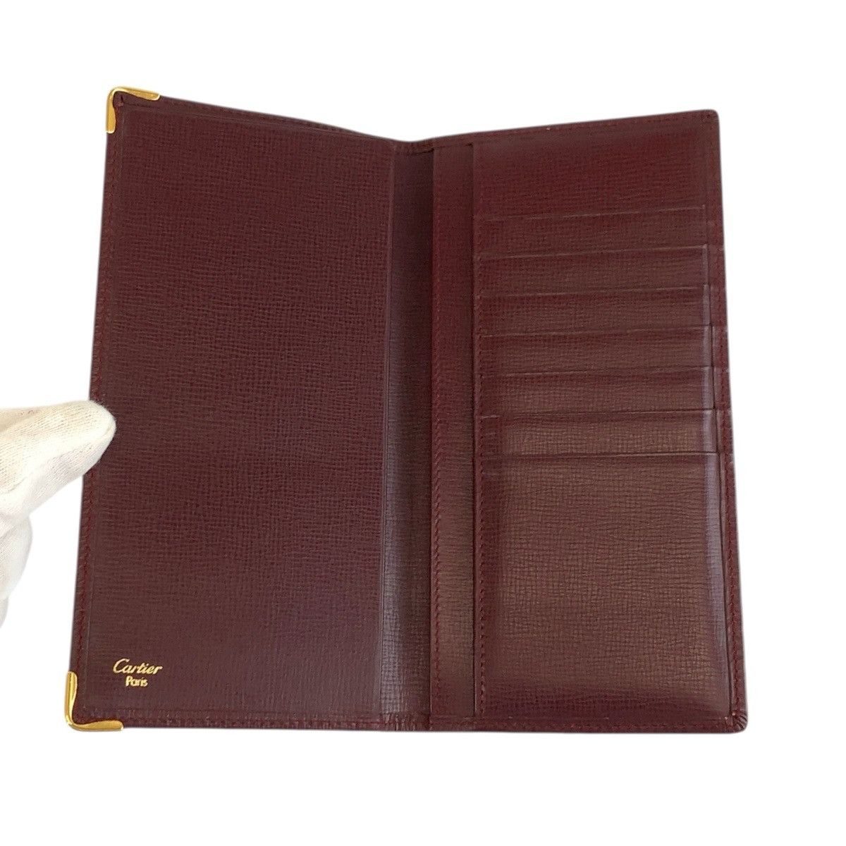 Cartier Cartier Cartier Must Line Leather Long Wallet Leather Long Wallet DUTY FREE for USA Size ONE SIZE - 9 Thumbnail