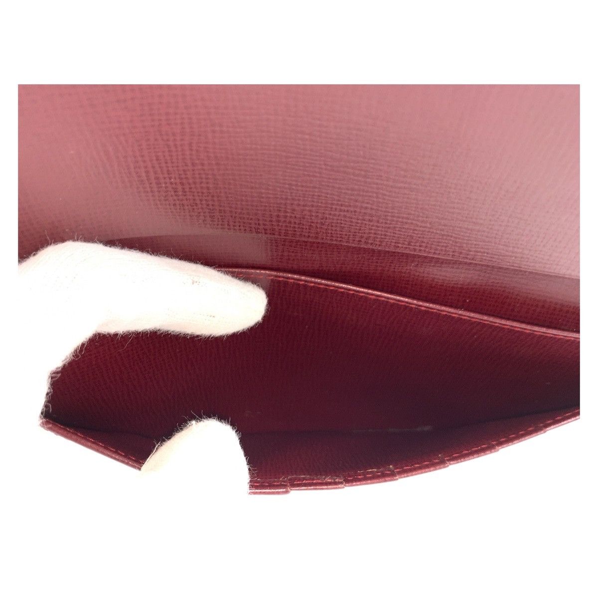 Cartier Cartier Cartier Must Line Leather Long Wallet Leather Long Wallet DUTY FREE for USA Size ONE SIZE - 8 Thumbnail