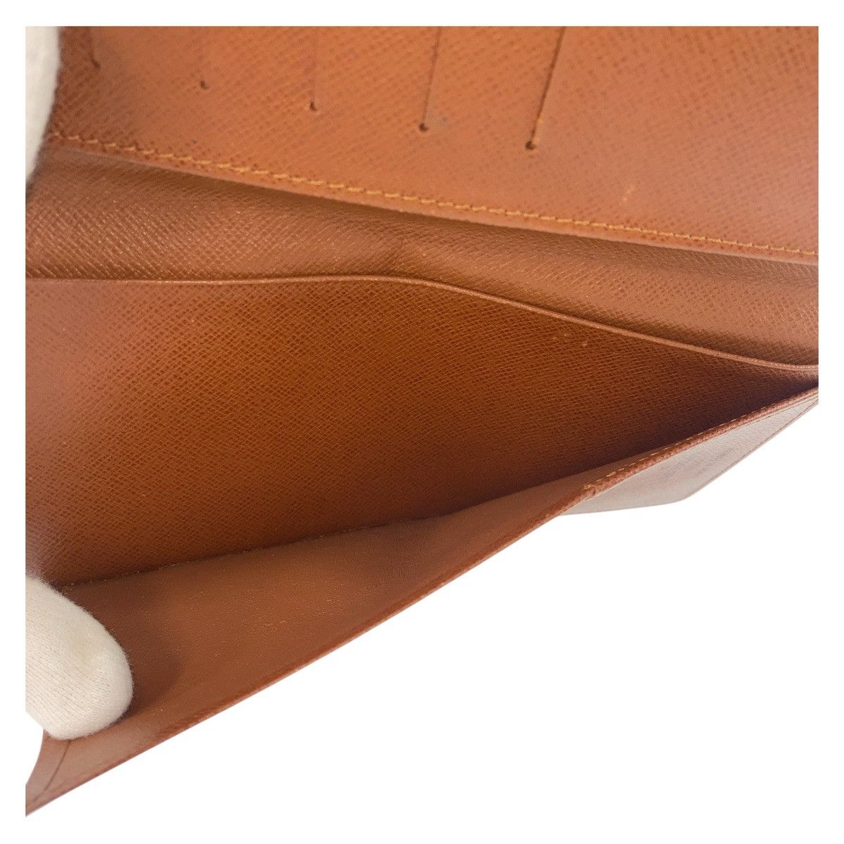 Louis Vuitton Louis Vuitton Louis Vuitton Porte Valeurs Cartes Credit Monogram Long Wallet Canvas Long Wallet M61823 Size ONE SIZE - 7 Thumbnail