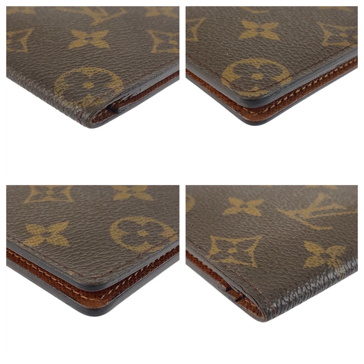 Louis Vuitton Louis Vuitton Louis Vuitton Porte Valeurs Cartes Credit Monogram Long Wallet Canvas Long Wallet M61823 Size ONE SIZE - 3 Thumbnail