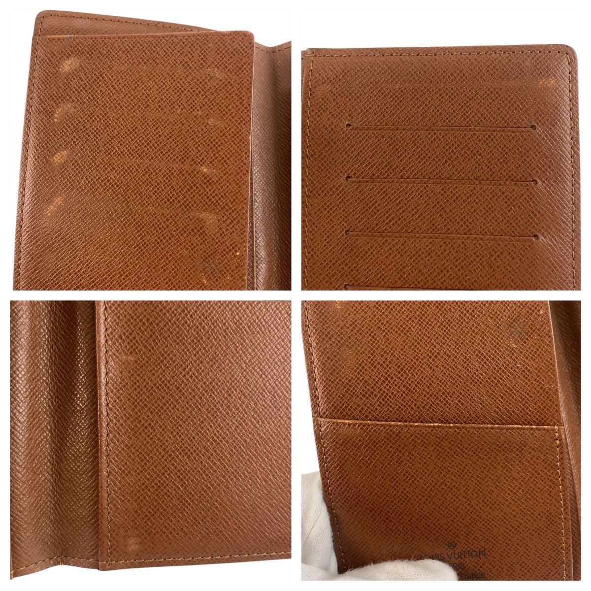 Louis Vuitton Louis Vuitton Louis Vuitton Porte Valeurs Cartes Credit Monogram Long Wallet Canvas Long Wallet M61823 Size ONE SIZE - 6 Thumbnail