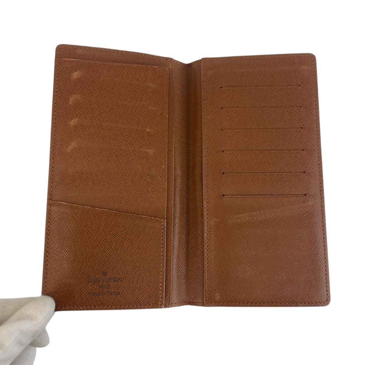 Louis Vuitton Louis Vuitton Louis Vuitton Porte Valeurs Cartes Credit Monogram Long Wallet Canvas Long Wallet M61823 Size ONE SIZE - 9 Thumbnail