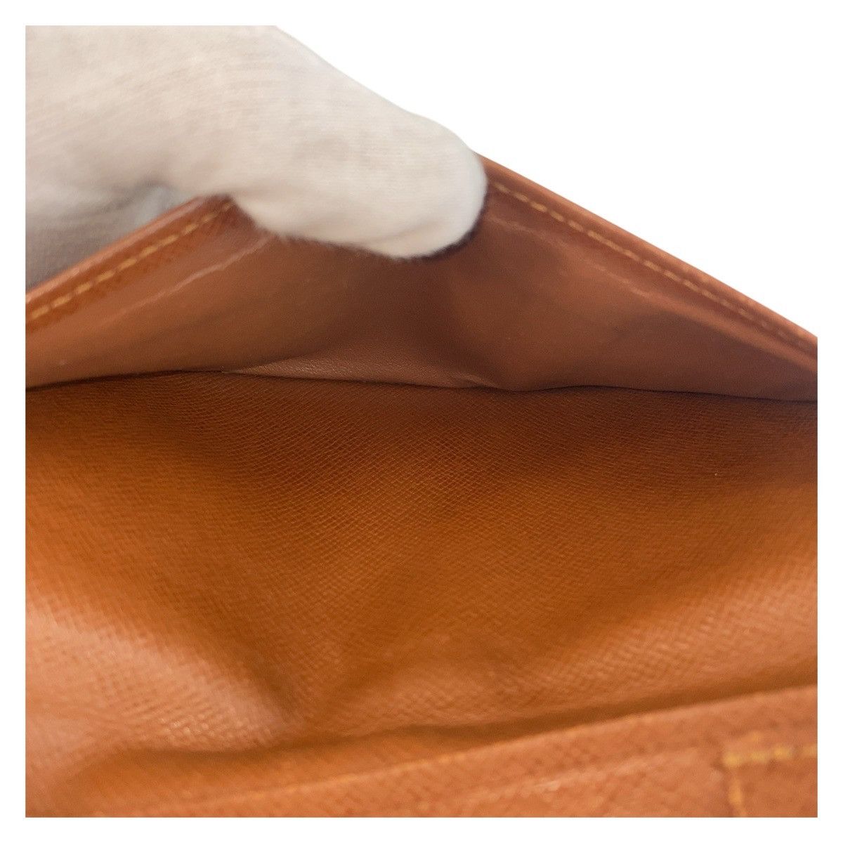 Louis Vuitton Louis Vuitton Louis Vuitton Porte Valeurs Cartes Credit Monogram Long Wallet Canvas Long Wallet M61823 Size ONE SIZE - 8 Thumbnail