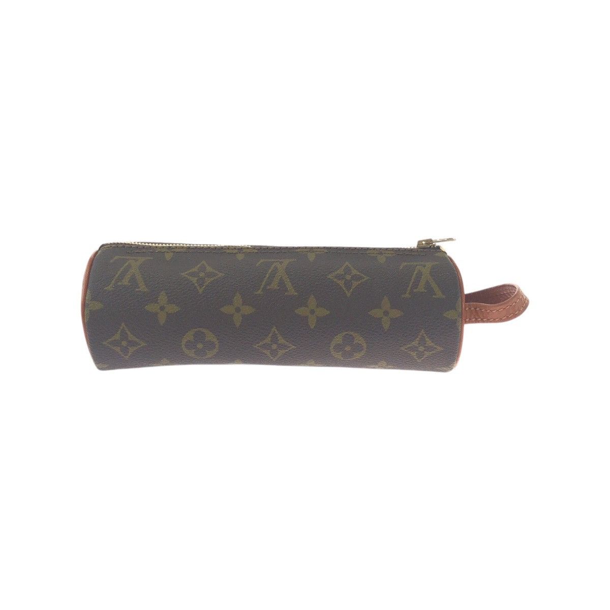Louis Vuitton Louis Vuitton Louis Vuitton Trusse Ronde Monogram Leather Pen Case Canvas Pencil case M47630 Size ONE SIZE - 2 Thumbnail