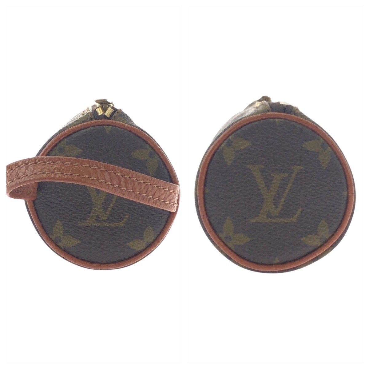 Louis Vuitton Louis Vuitton Louis Vuitton Trusse Ronde Monogram Leather Pen Case Canvas Pencil case M47630 Size ONE SIZE - 7 Thumbnail