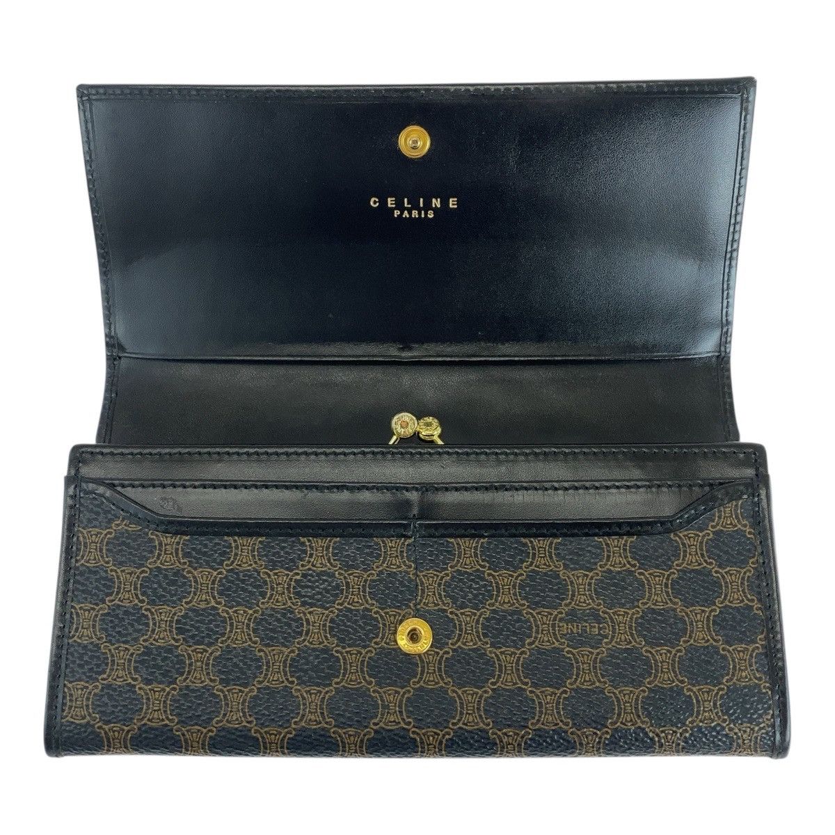 Celine Celine Celine Macadam PVC Long Wallet Canvas Long Wallet M/99/1 DUTY FREE for USA Size ONE SIZE - 9 Thumbnail