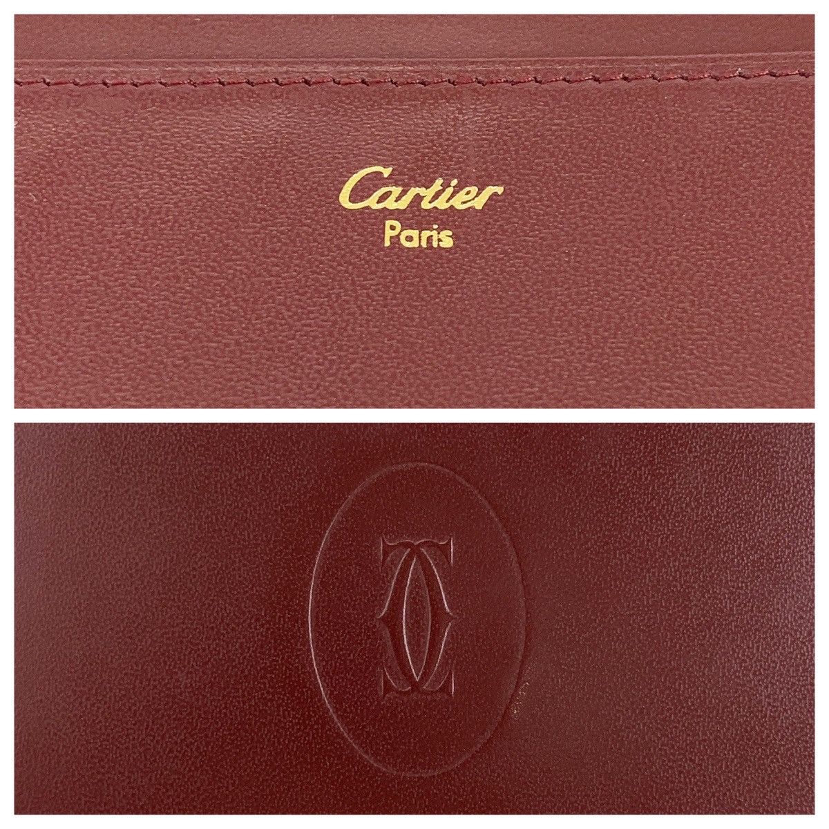 Cartier Cartier Cartier Must Line Leather Long Wallet Leather Long Wallet DUTY FREE for USA Size ONE SIZE - 5 Thumbnail