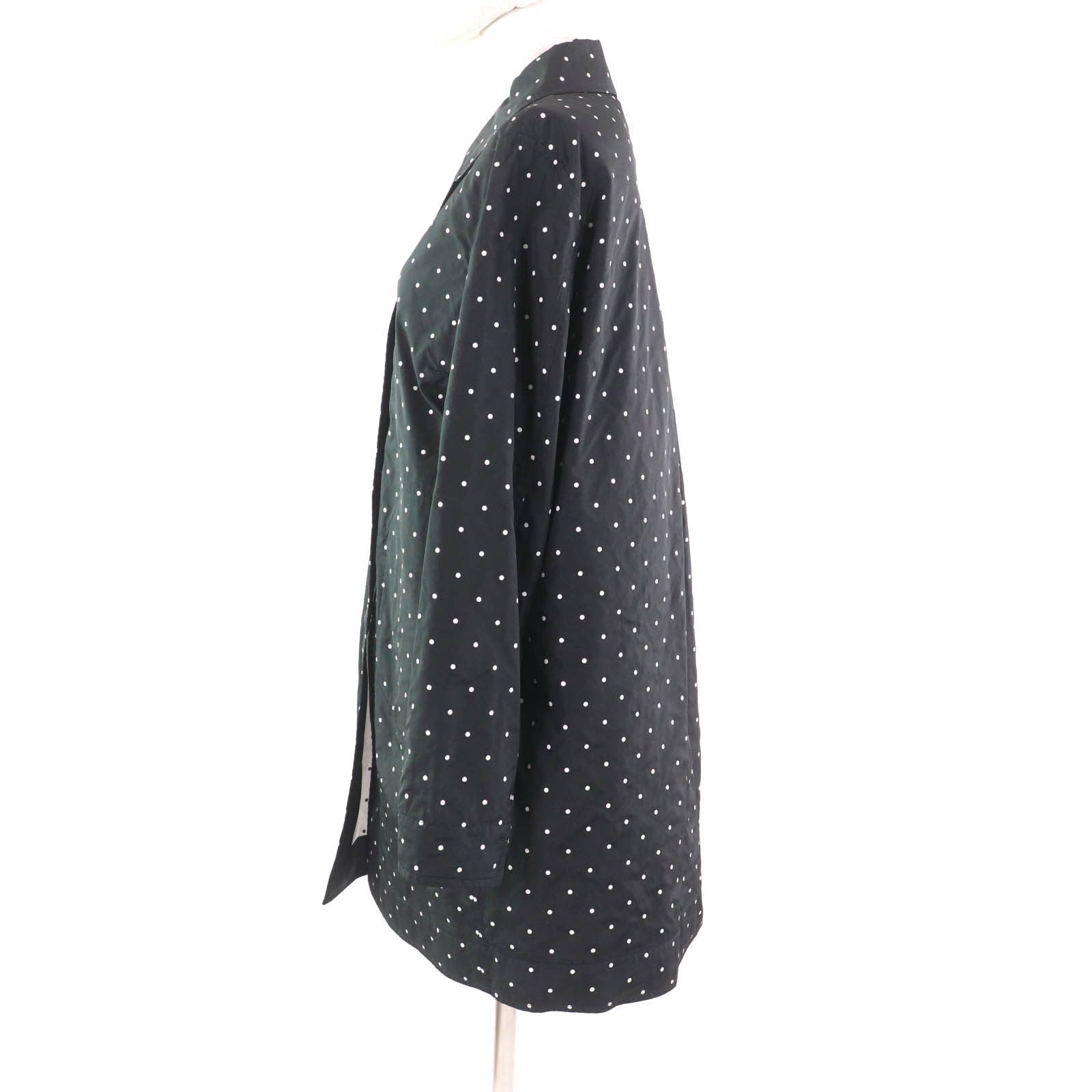 Other Other MooRER Dot Pattern Polyester Coat Others Outerwear Size ONE SIZE - 2 Thumbnail