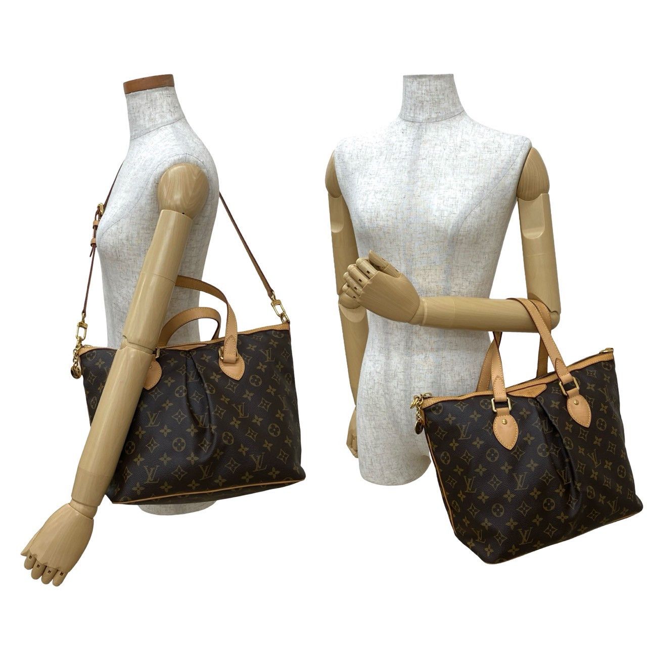 Louis Vuitton Louis Vuitton Louis Vuitton Palermo PM Monogram 2way Bag Canvas Shoulder Bag Size ONE SIZE - 3 Thumbnail