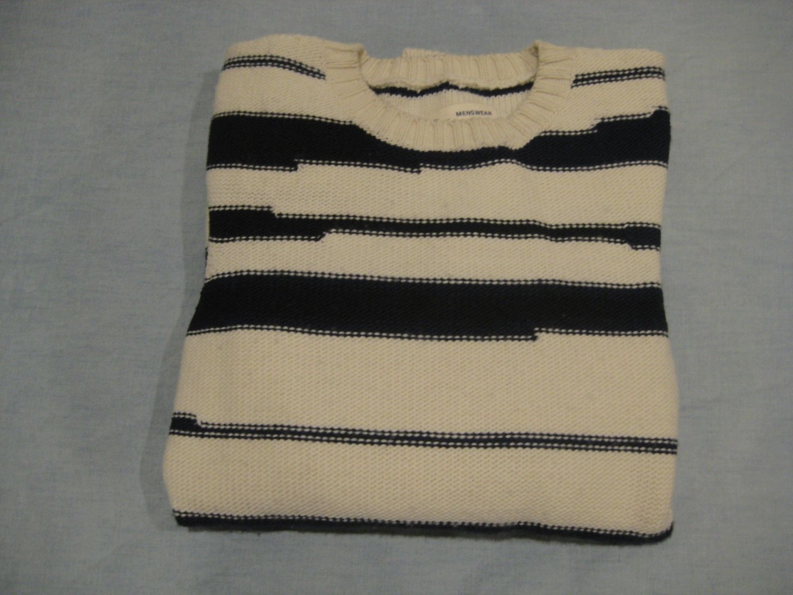 Yigal Azrouel 100% Merino Pixel Distortion in blue/ white Size S-M $350 Size US S / EU 44-46 / 1 - 2 Thumbnail
