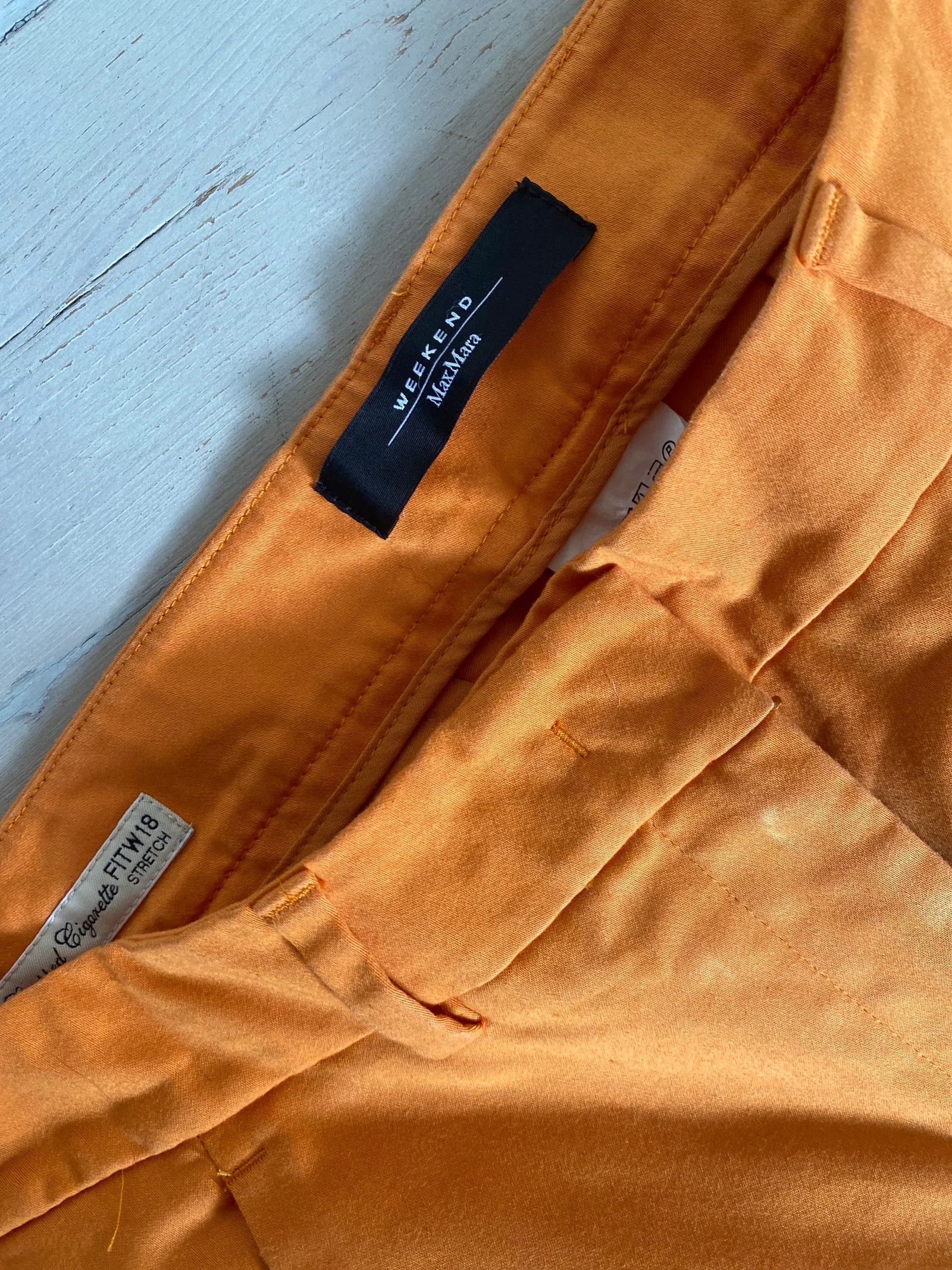 Max Mara Max Mara Weekend Cropped Cigarette FITW18 Pants Size 25" / US 0 / IT 36 - 2 Thumbnail
