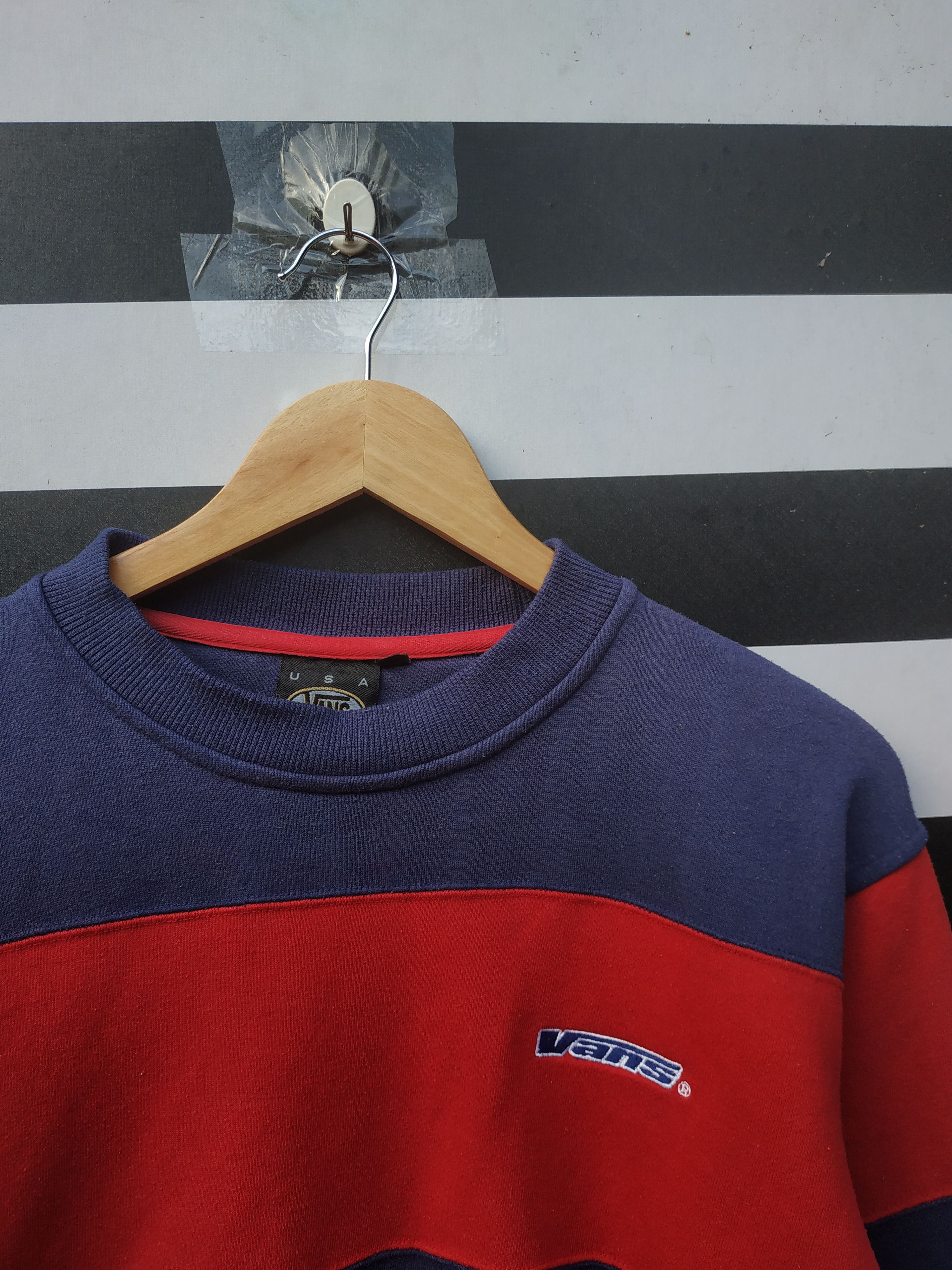 Vans Vintage Vans Sweatshirt Size US L / EU 52-54 / 3 - 3 Thumbnail