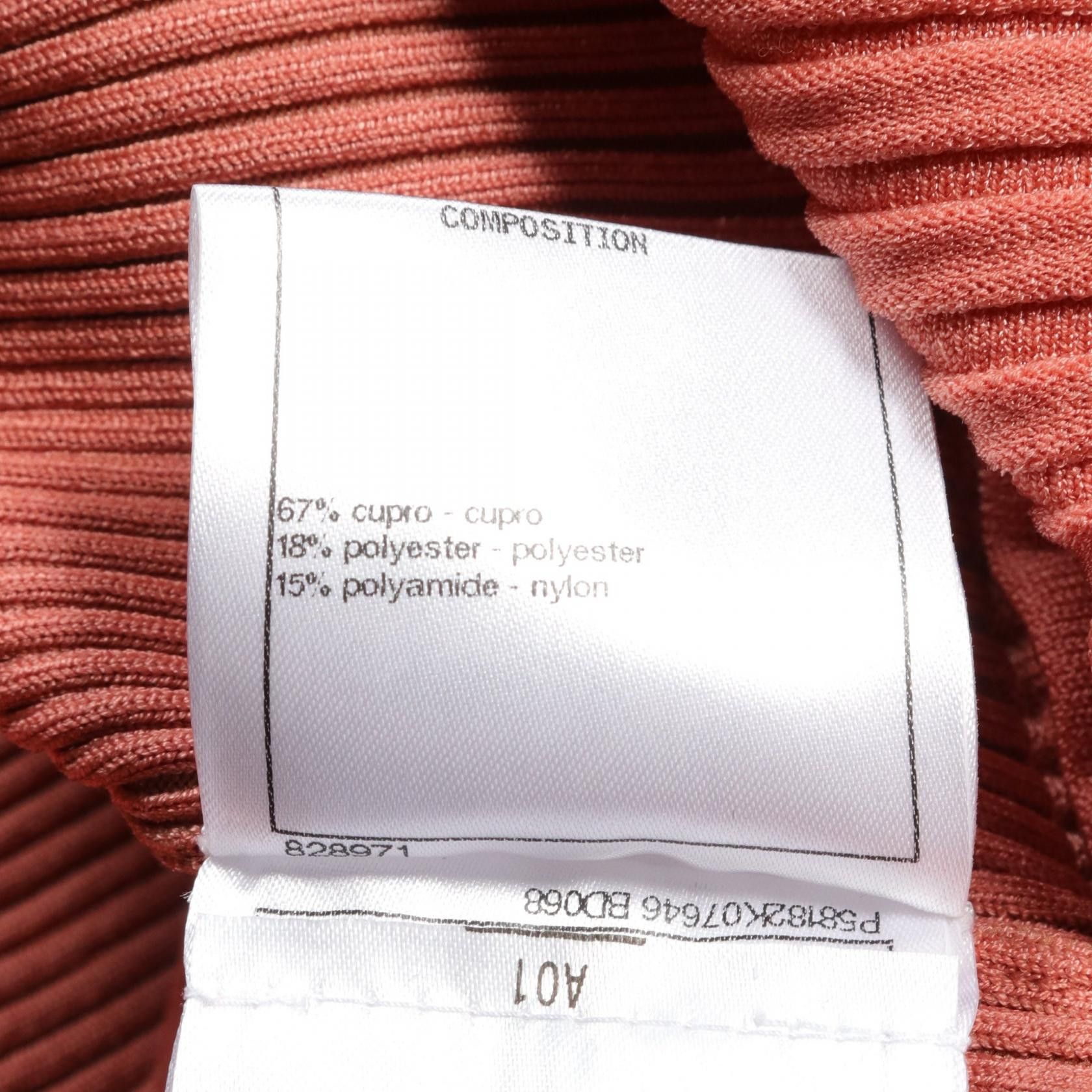 Chanel Chanel Chanel P58182K07646 Cupro Dress Others Dresses P58182K07646 Size ONE SIZE - 4 Thumbnail