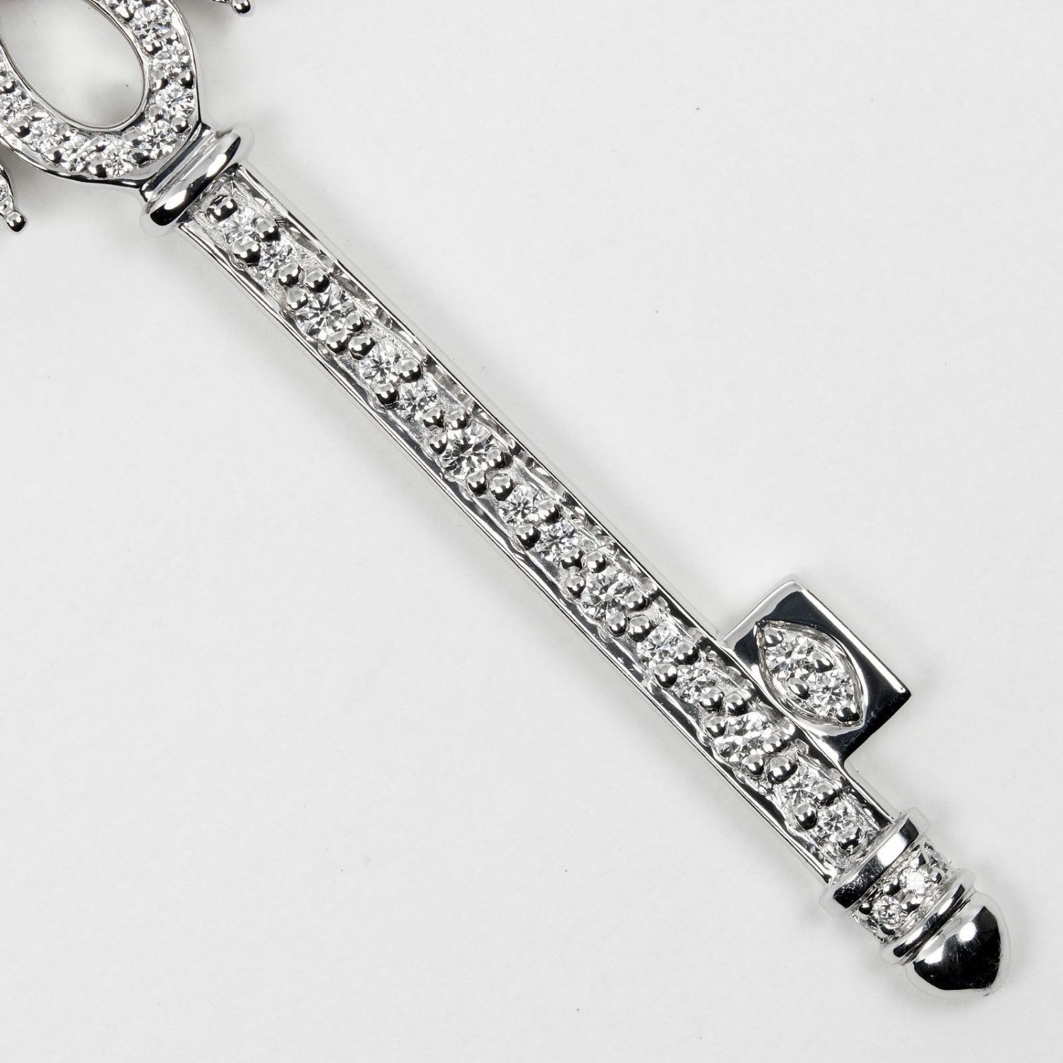 Tiffany & Co. Tiffany & Co. Tiffany Victoria Key Pt950 Platinum Necklace Metal Necklace Size ONE SIZE - 6 Thumbnail