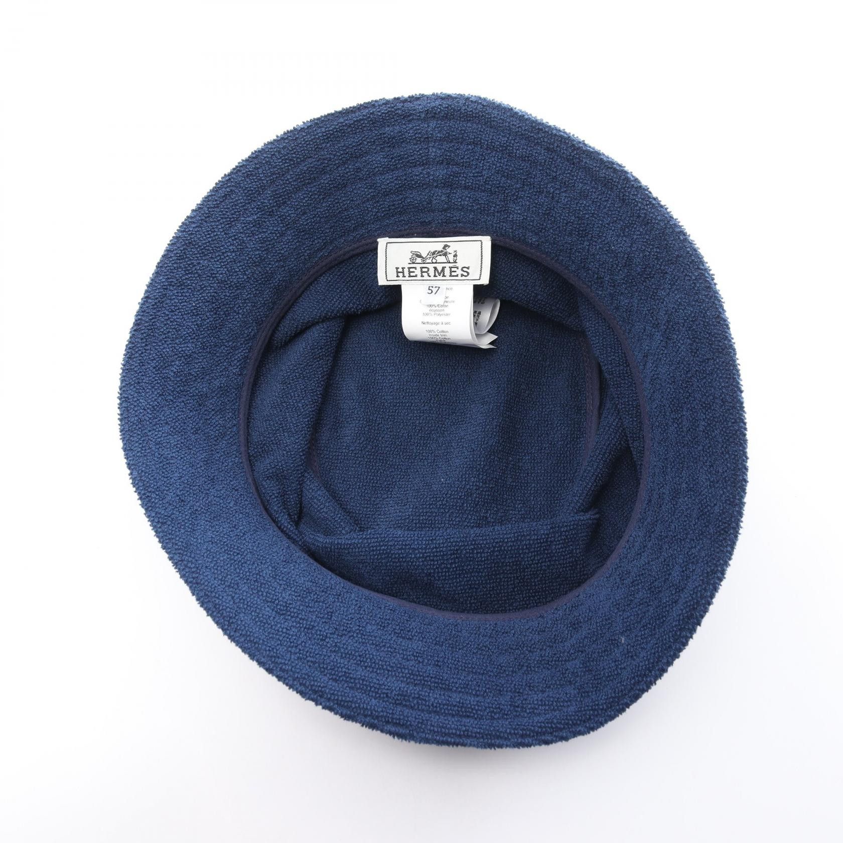 Hermes Hermes Hermes Harper Cotton Bucket Hat Cotton Hats Size ONE SIZE - 3 Thumbnail