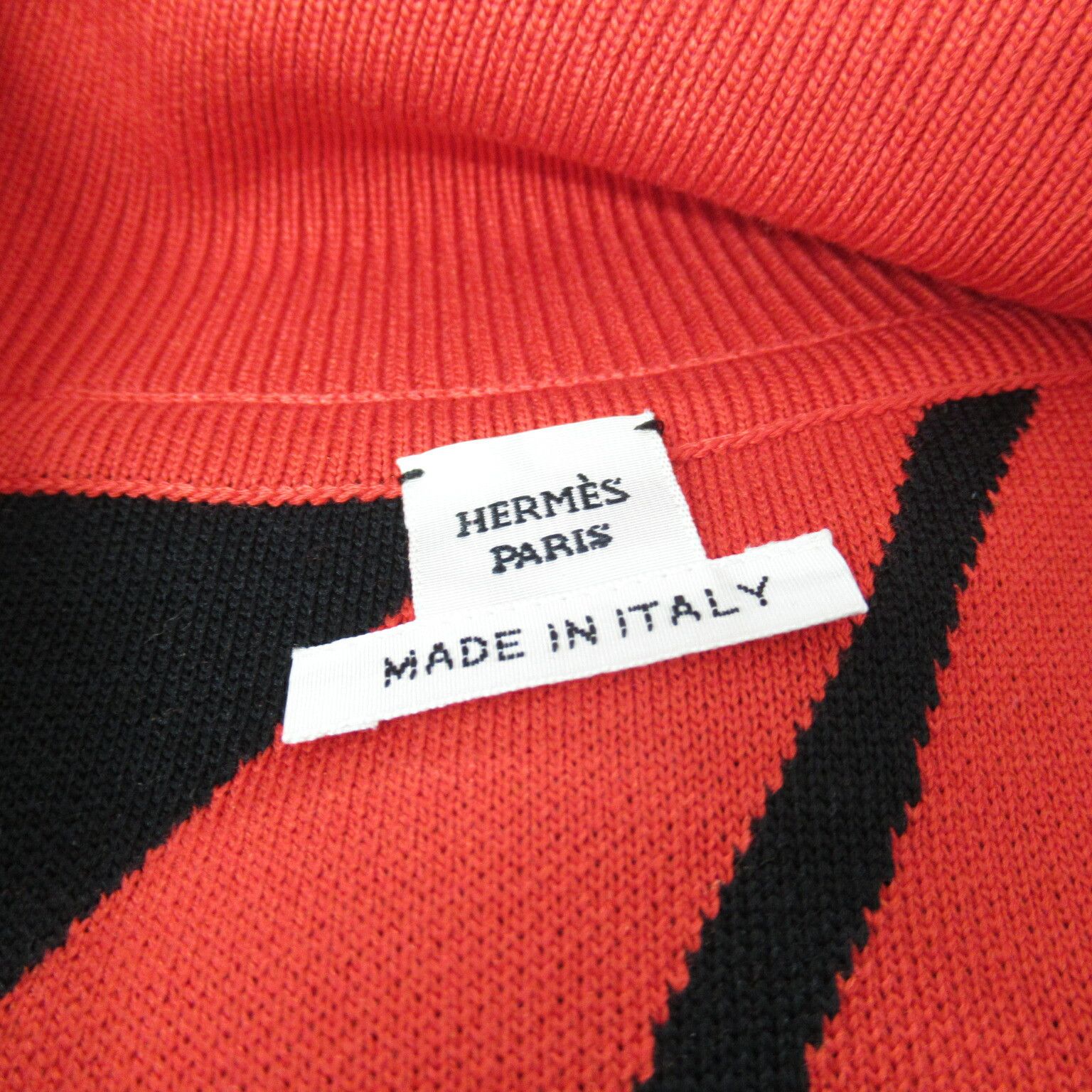 Hermes Hermes Hermes Zip Up Knit Silk Knitwear Others Tops Size ONE SIZE - 5 Thumbnail