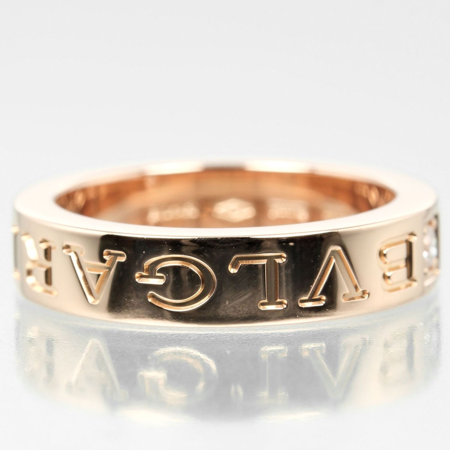 Bvlgari Bvlgari BVLGARI B.ZERO1 Au750 Diamond Ring Size 7 Metal Ring Size ONE SIZE - 6 Thumbnail