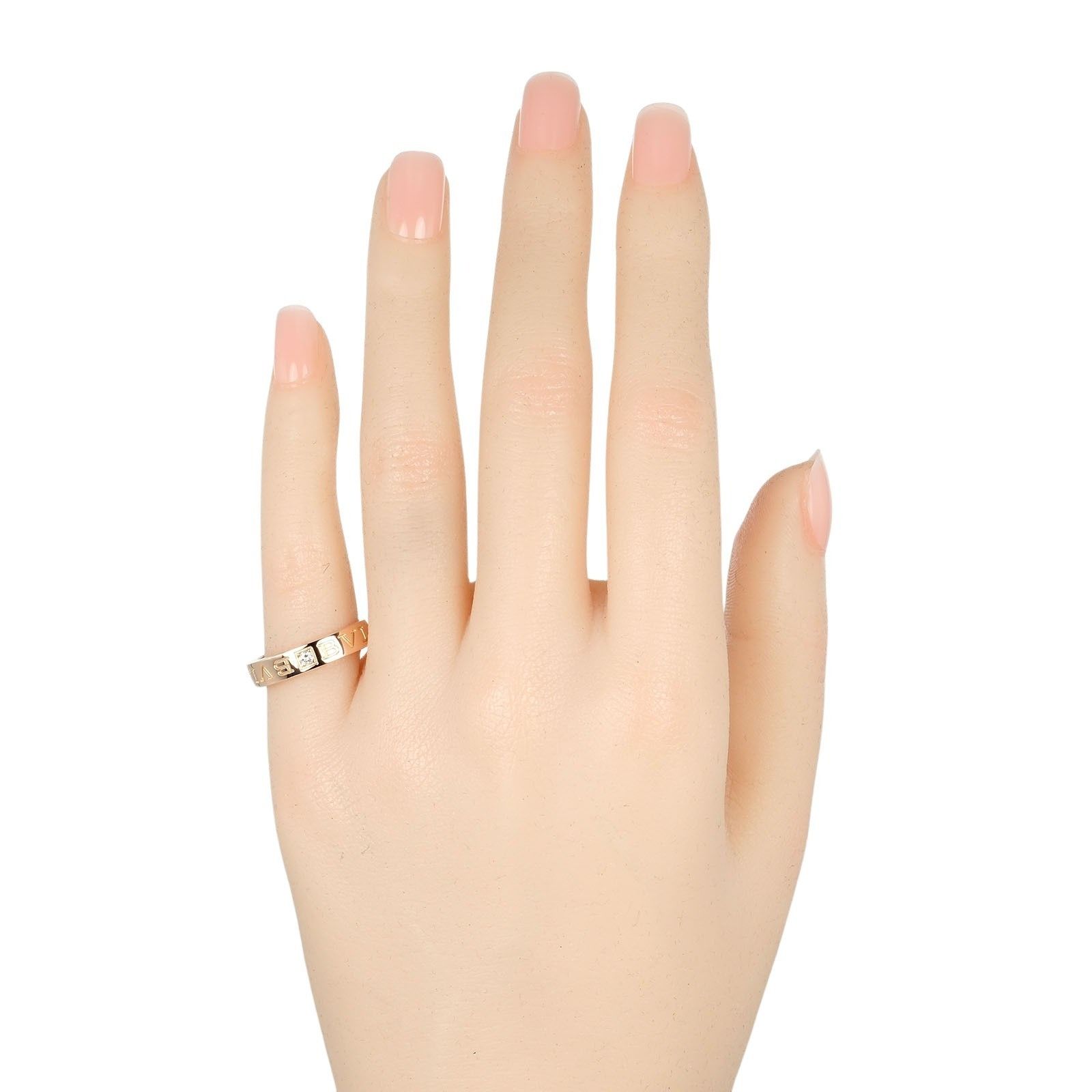 Bvlgari Bvlgari BVLGARI B.ZERO1 Au750 Diamond Ring Size 7 Metal Ring Size ONE SIZE - 2 Thumbnail